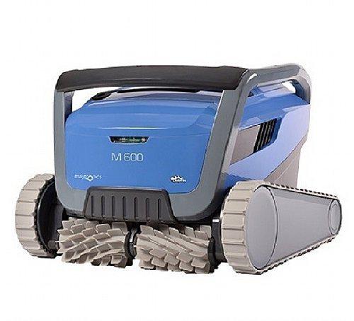 Maytronics Dolphin M500 robotic pool vacuum for reliable automatic pool cleaning.