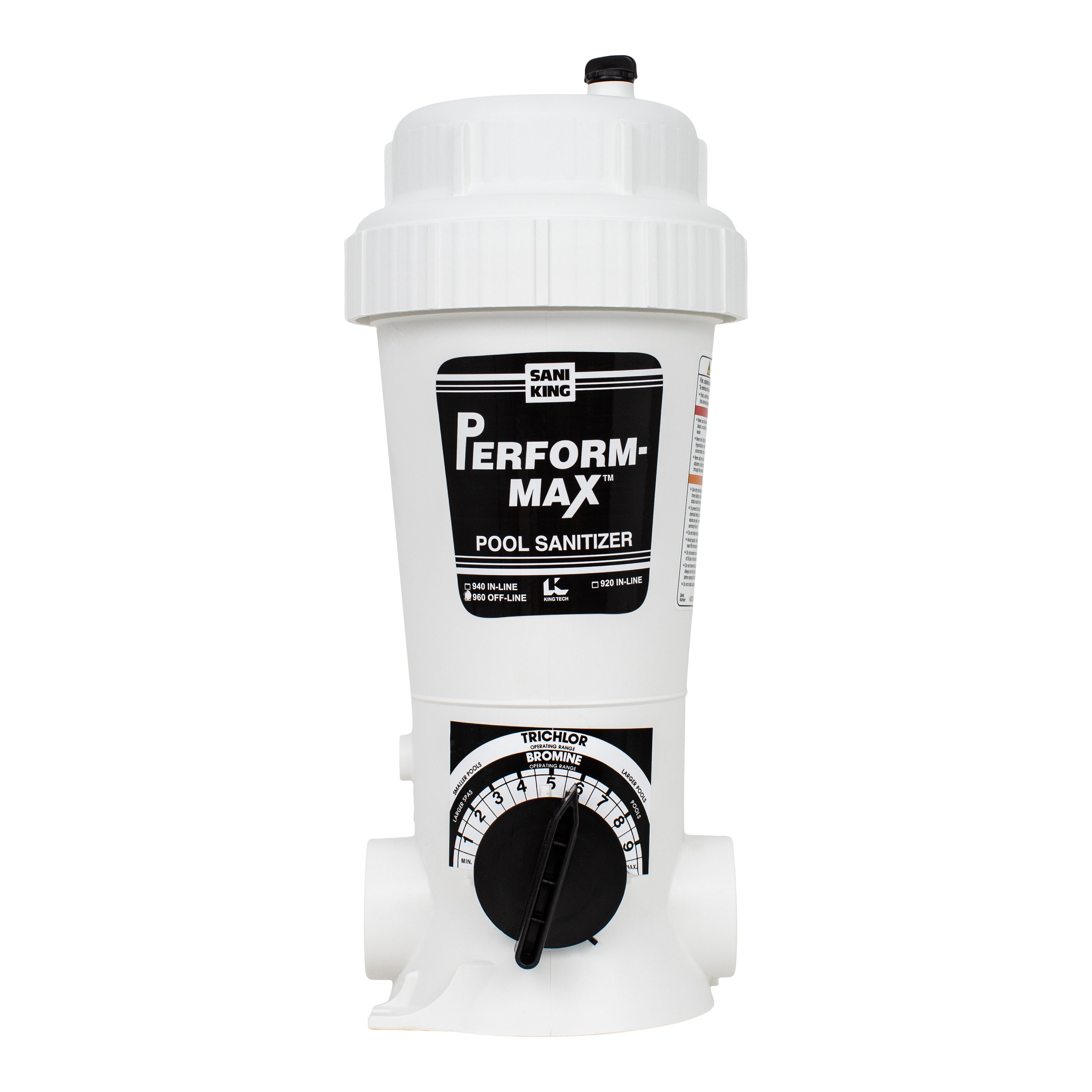 Sani King Perform Max 960 In Line Chemical Feeder for Pools Up to 25000 Gallons