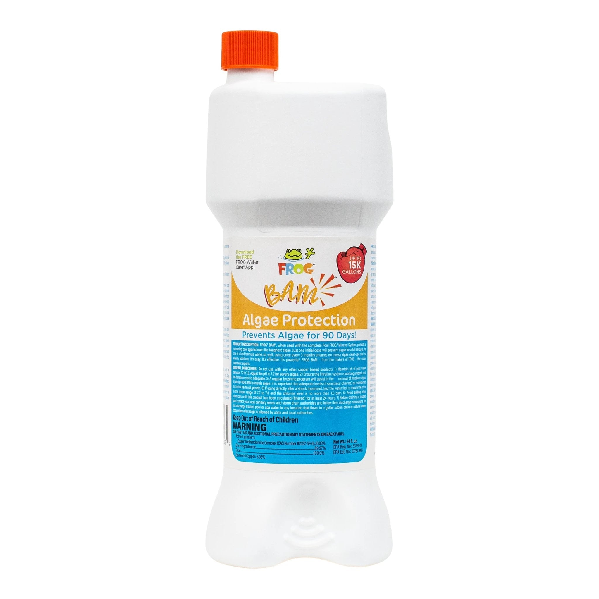 Pool Frog BAM! Algae KNOCK-OUT CHAMP 90-Day Algae Protection by Frog