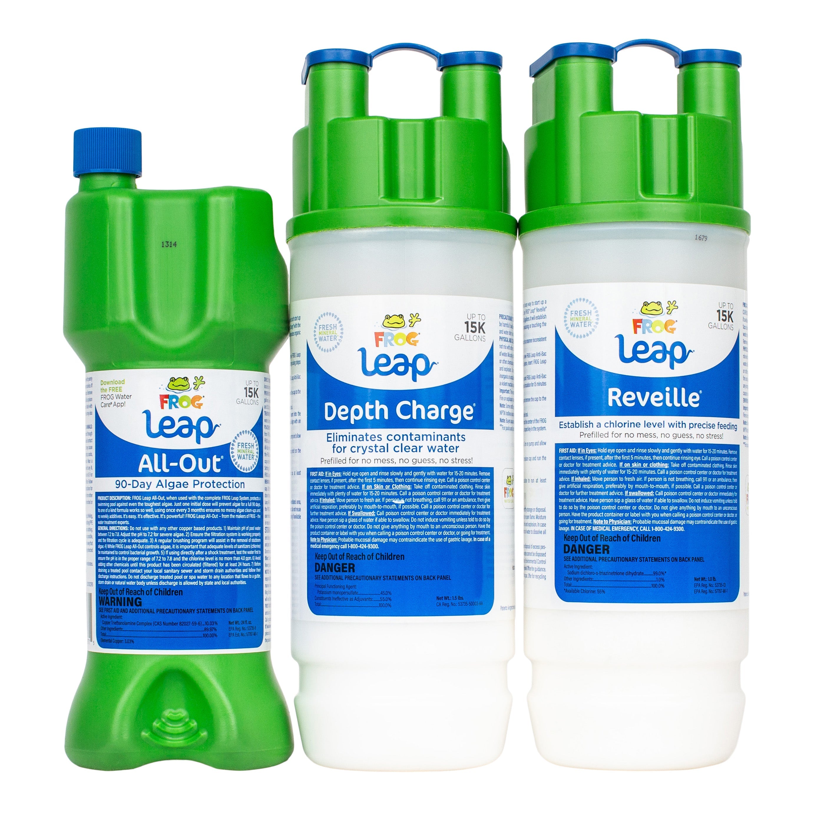 Frog Leap Pool Wake Up and Hibernation Kit for Season Prep