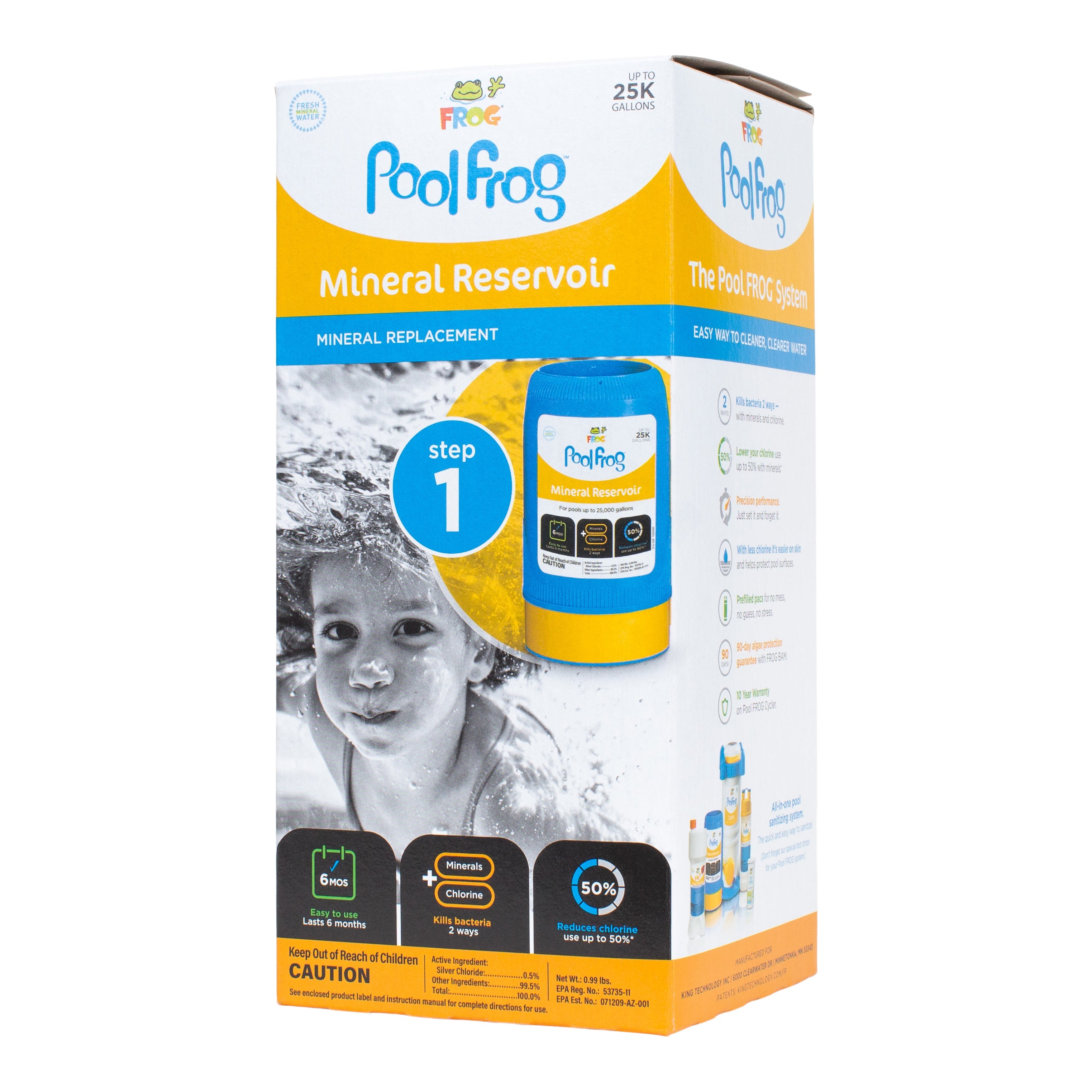 Pool Frog Mineral Reservoir for Above Ground Pools