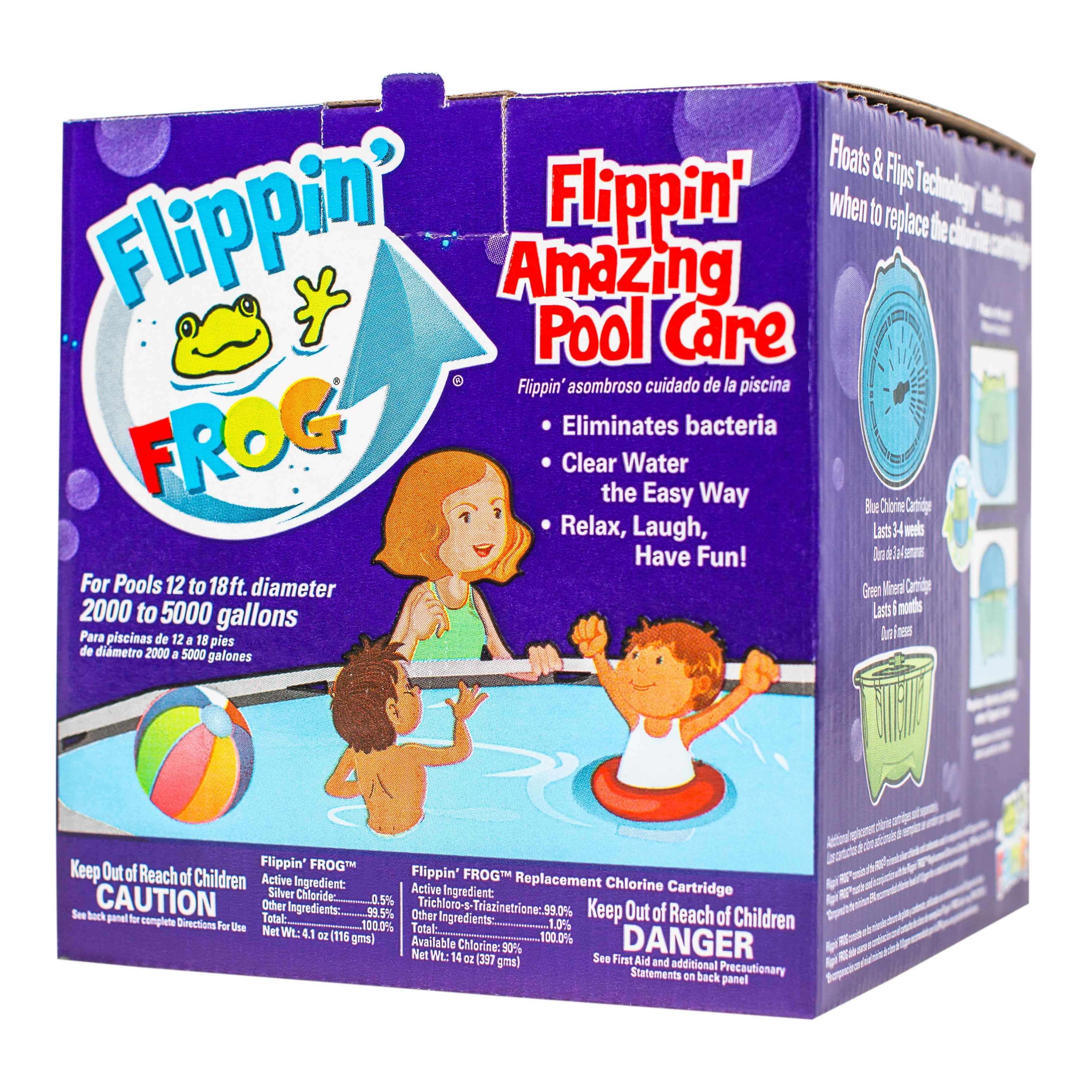 Flippin Amazing Pool Care Frog Small Pools 2000 to 5000