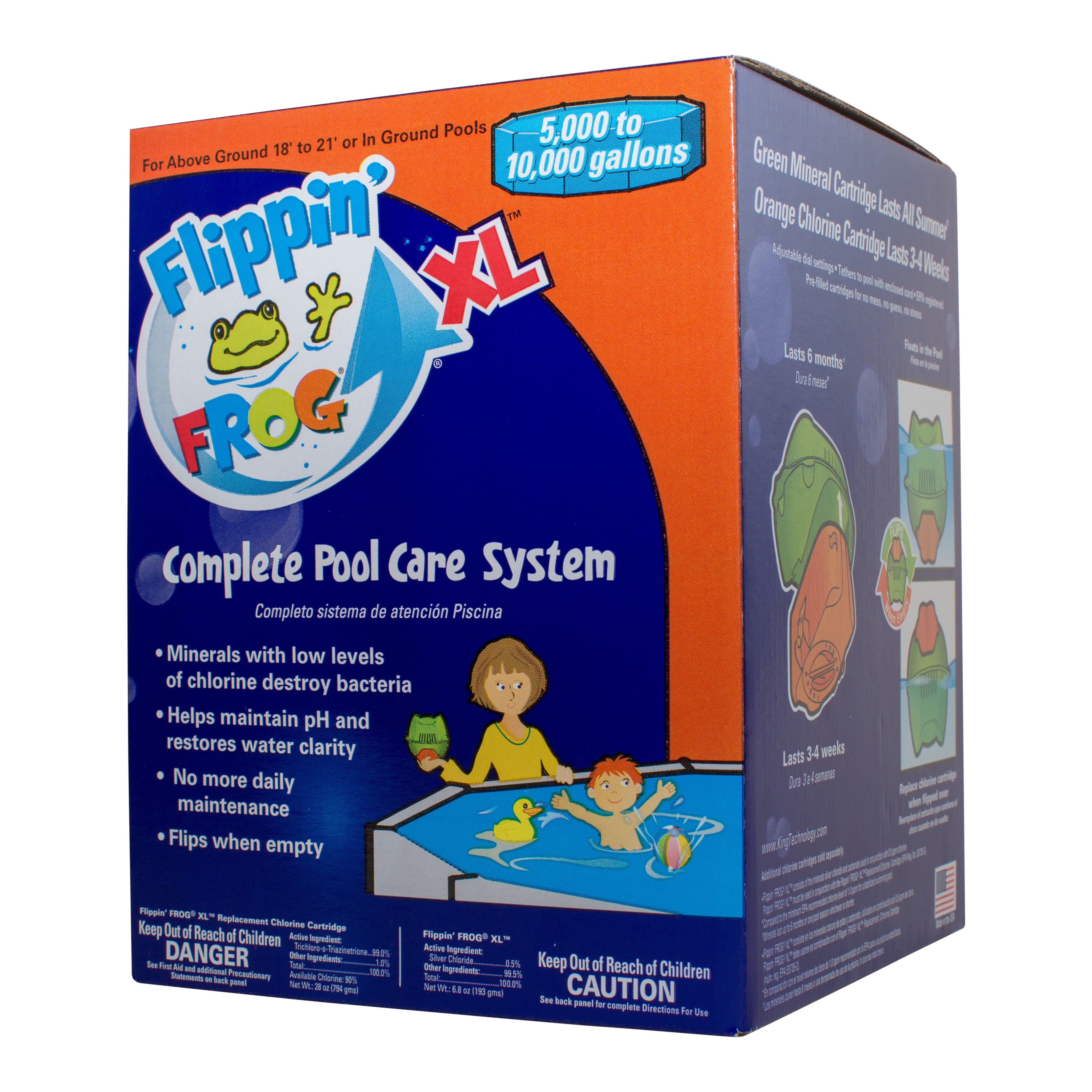 Frog Flippin Frog XL Pool Care System 5000 To 10000 Gallons