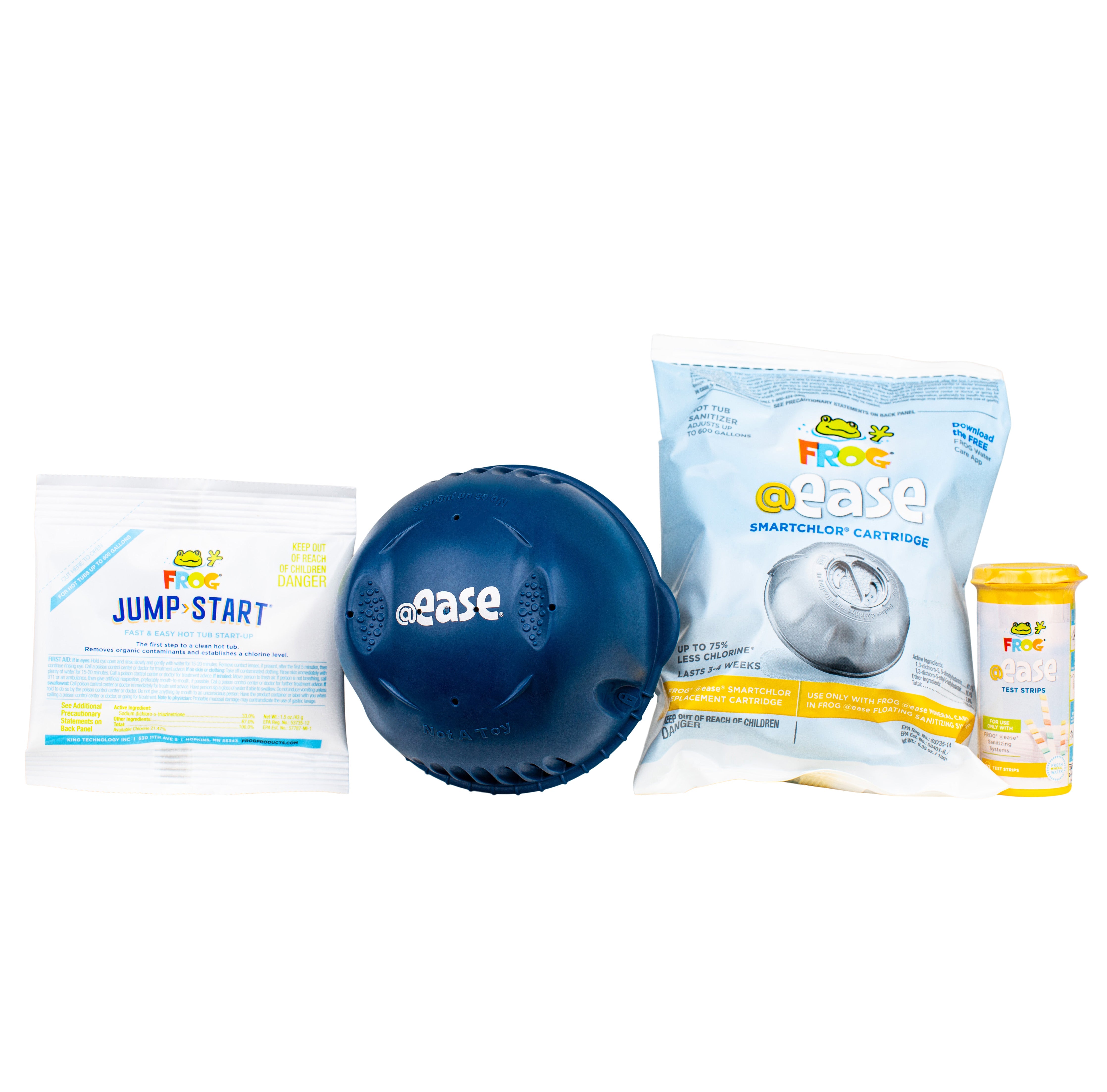 Frog Ease Floating Sanitizing System For Hot Tubs Care