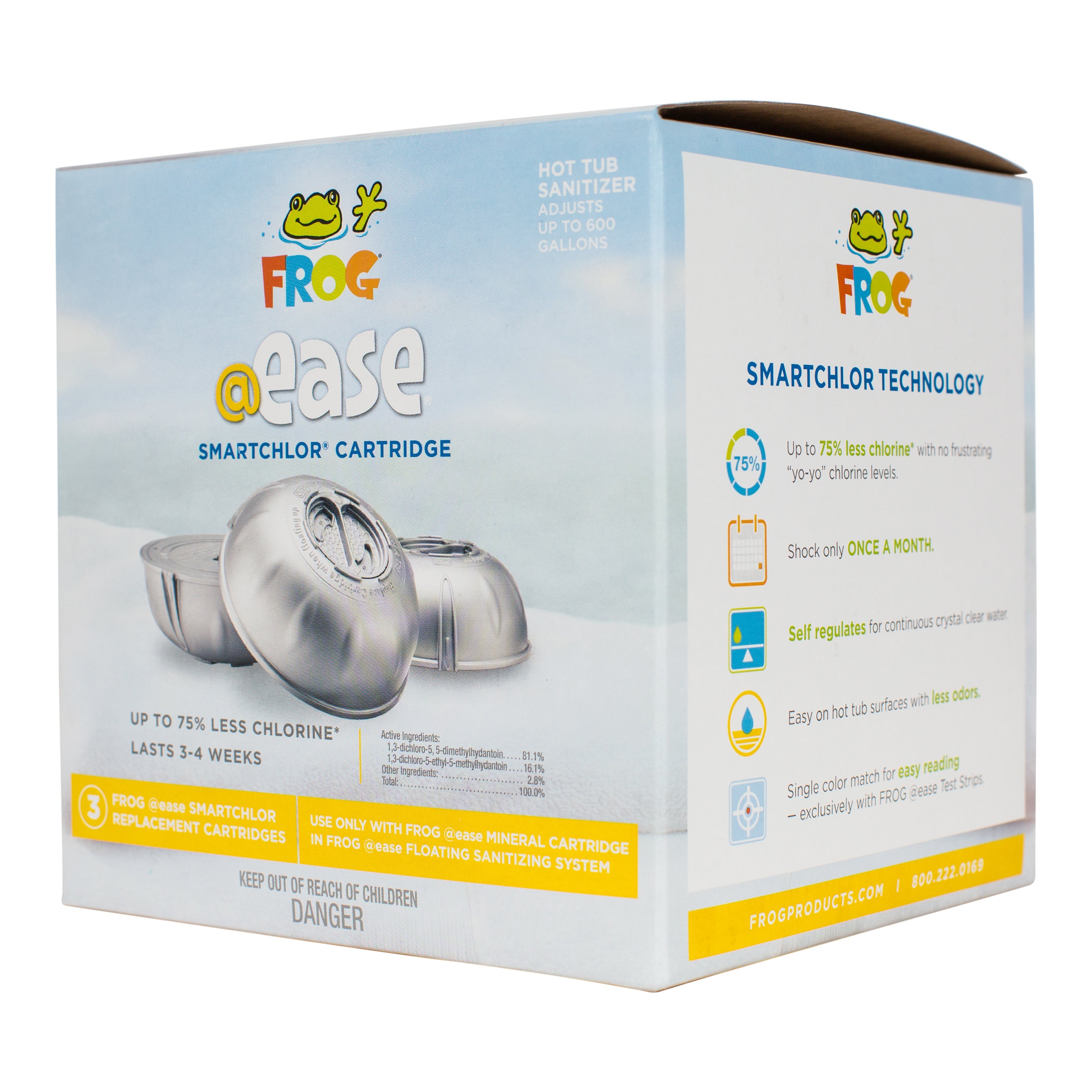 Frog Ease SmartChlor Cartridge 3 Pack For Floating System
