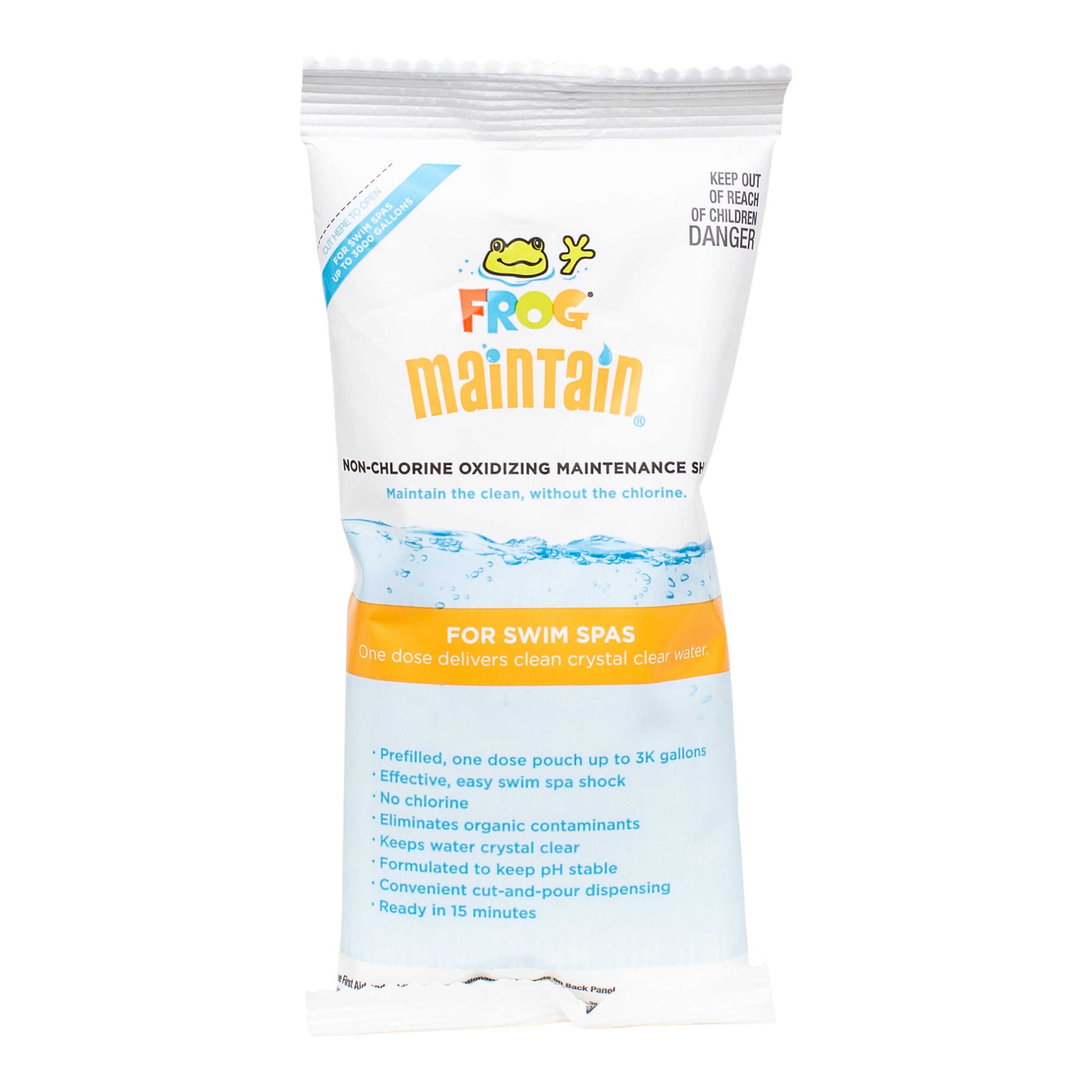 Frog Maintain Granular Shock For Swim Spas Easy Pour Pouch