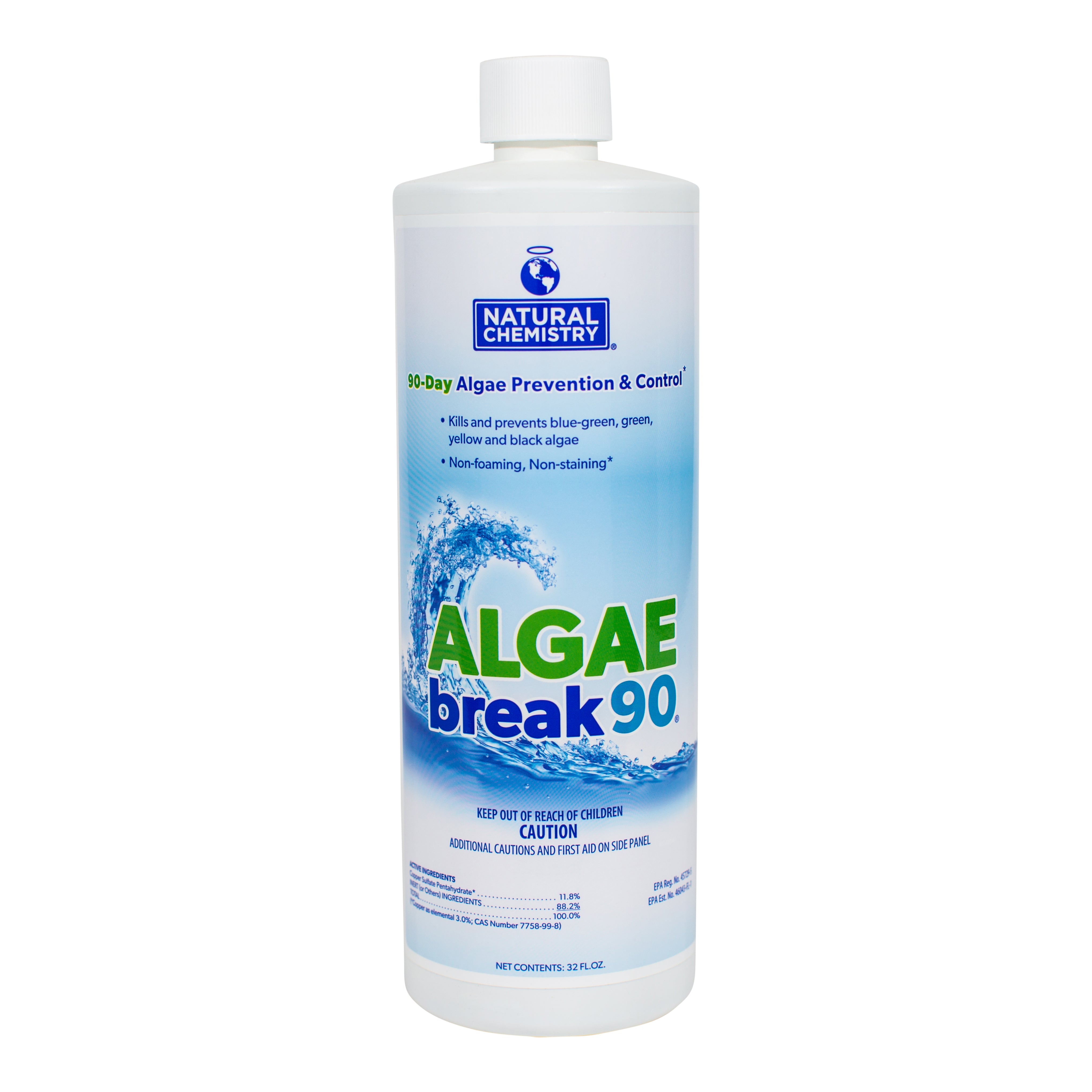 Natural Chemistry Algae Break 90 Powerful Algae Preventative for Pools