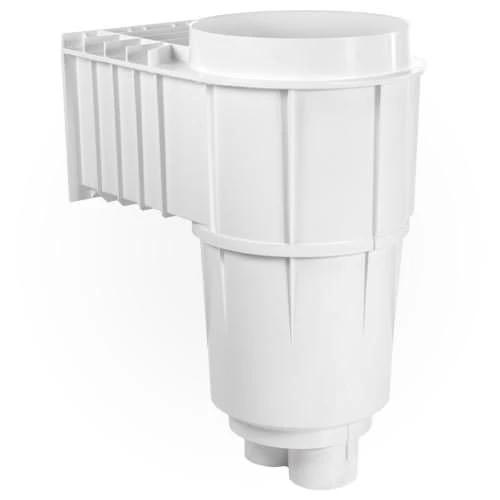 Sta-Rite U-3 Skimmer with Float Valve 08650-1403 - Concrete Pools - White by Pentair