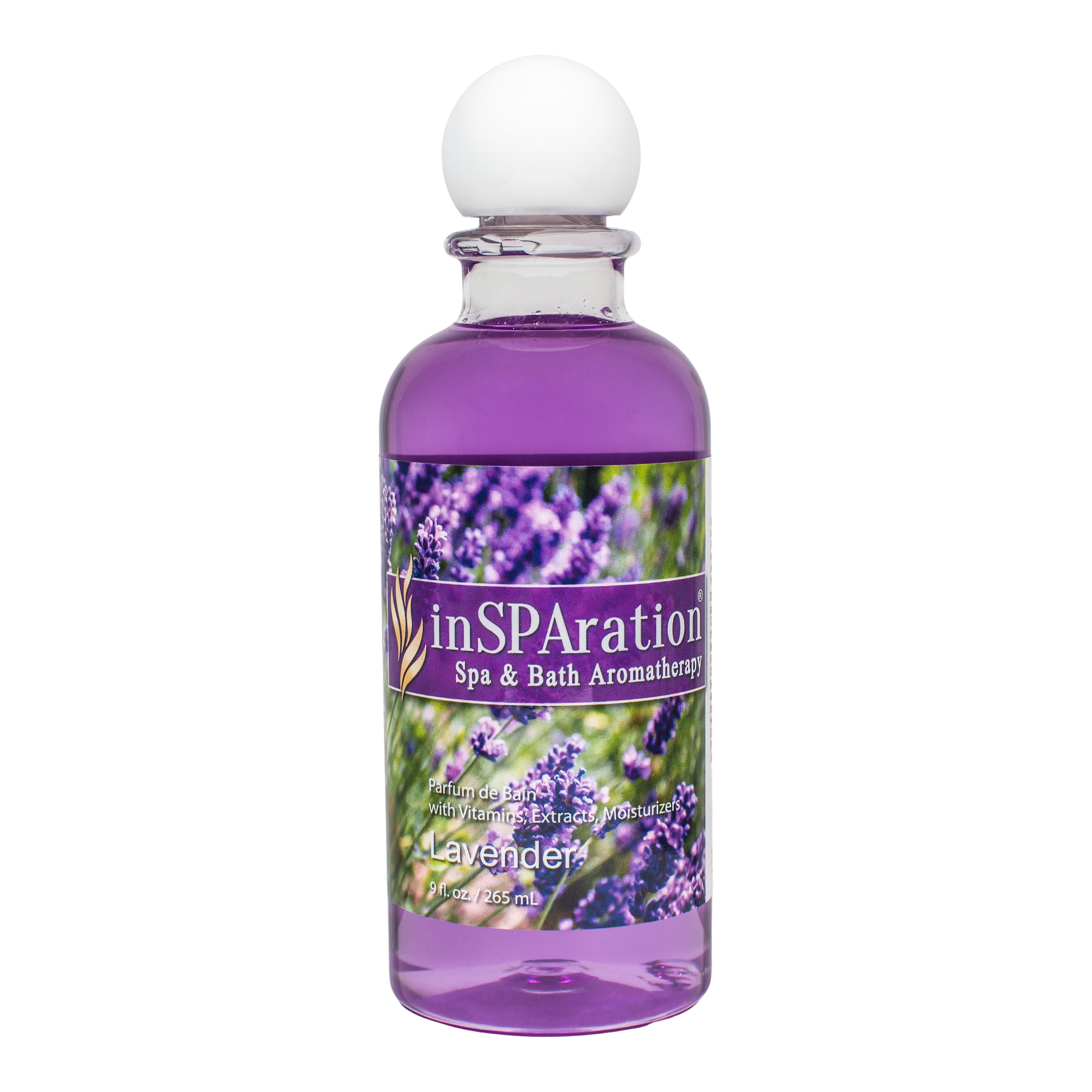 InSPAration Lavender Aromatherapy Spa Enhancer for Relaxation and Stress Relief