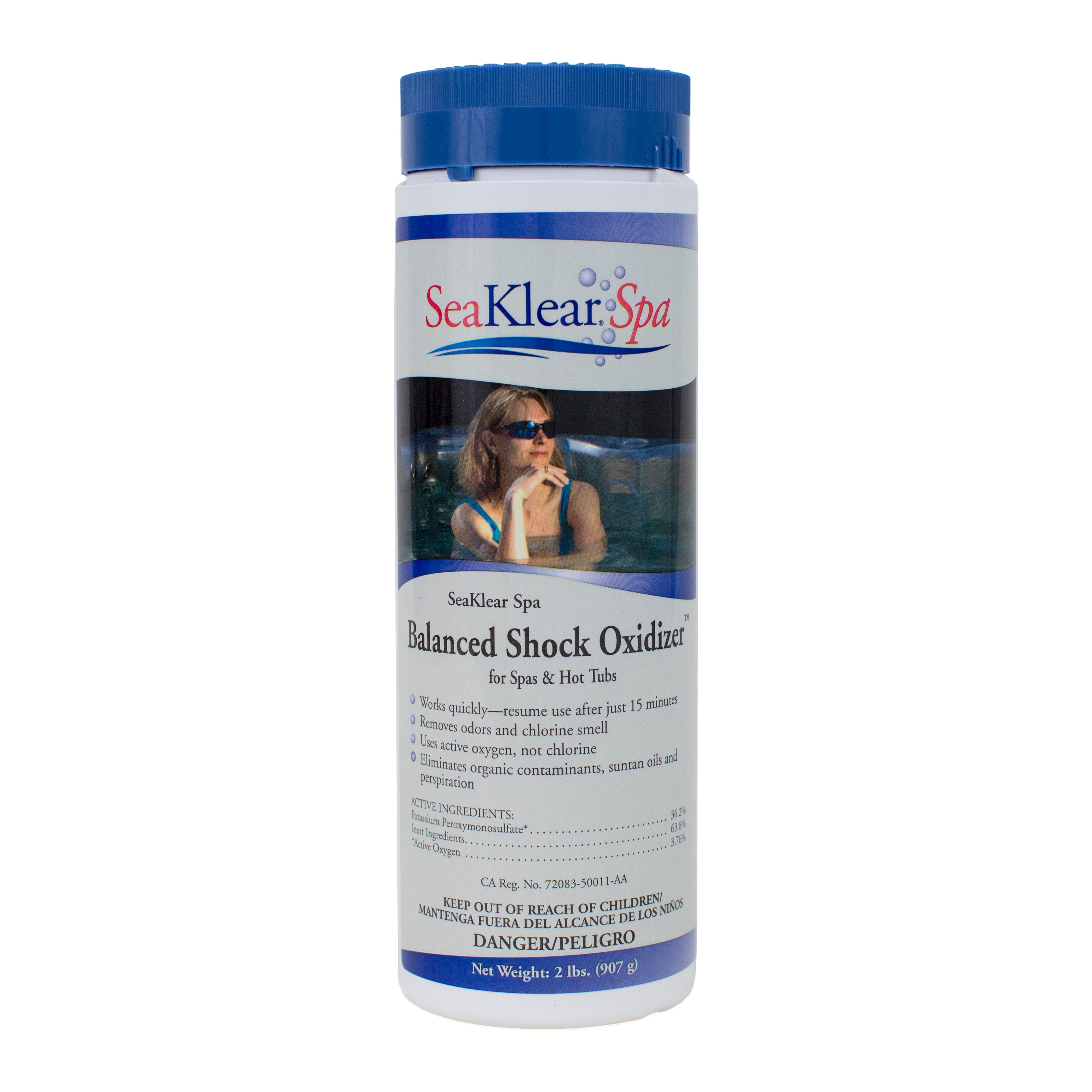 SeaKlear Spa Balanced Shock Oxidizer for Clear Odor Free Water and Quick Spa Use