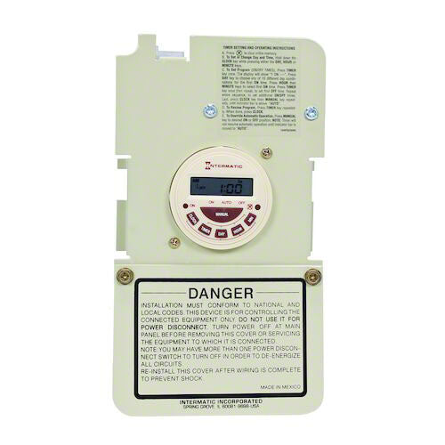 Intermatic P7103ME Electronic 7 Day Time Switch DPST