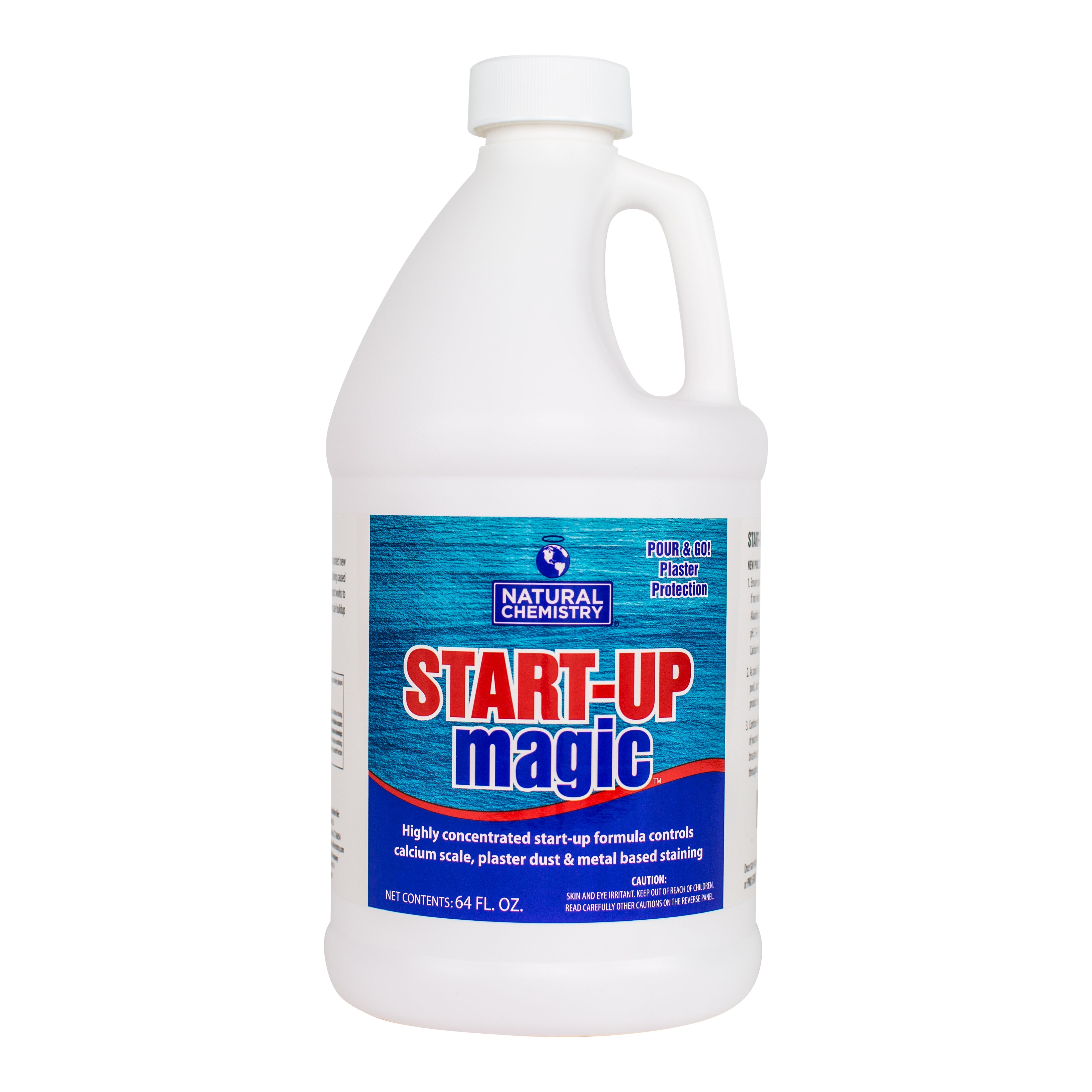 Natural Chemistry Start-Up Magic Concentrated Formula for Pool Protection Against Scale and Staining