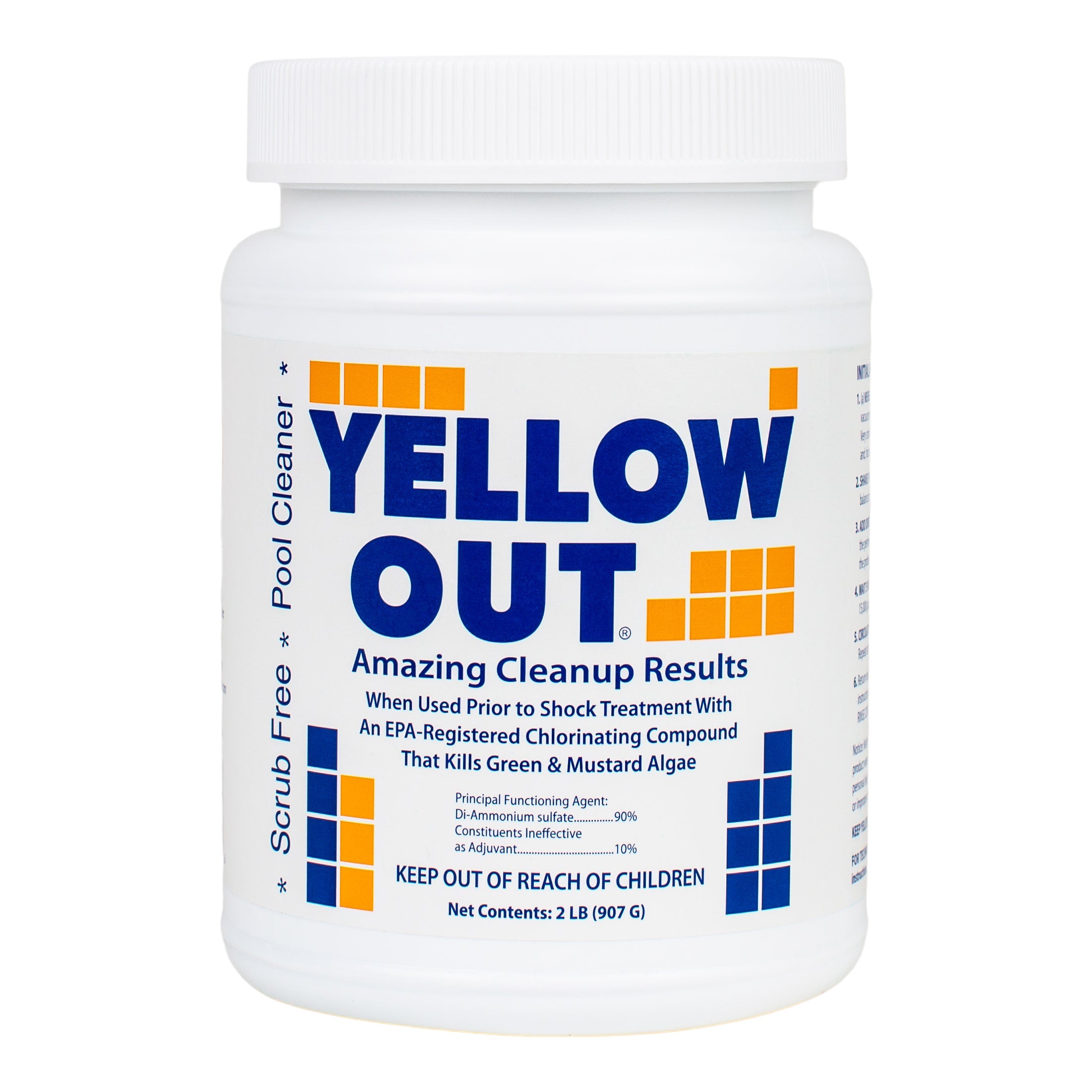 Natural Chemistry Yellow Out Algae Remover for Crystal Clear Pools