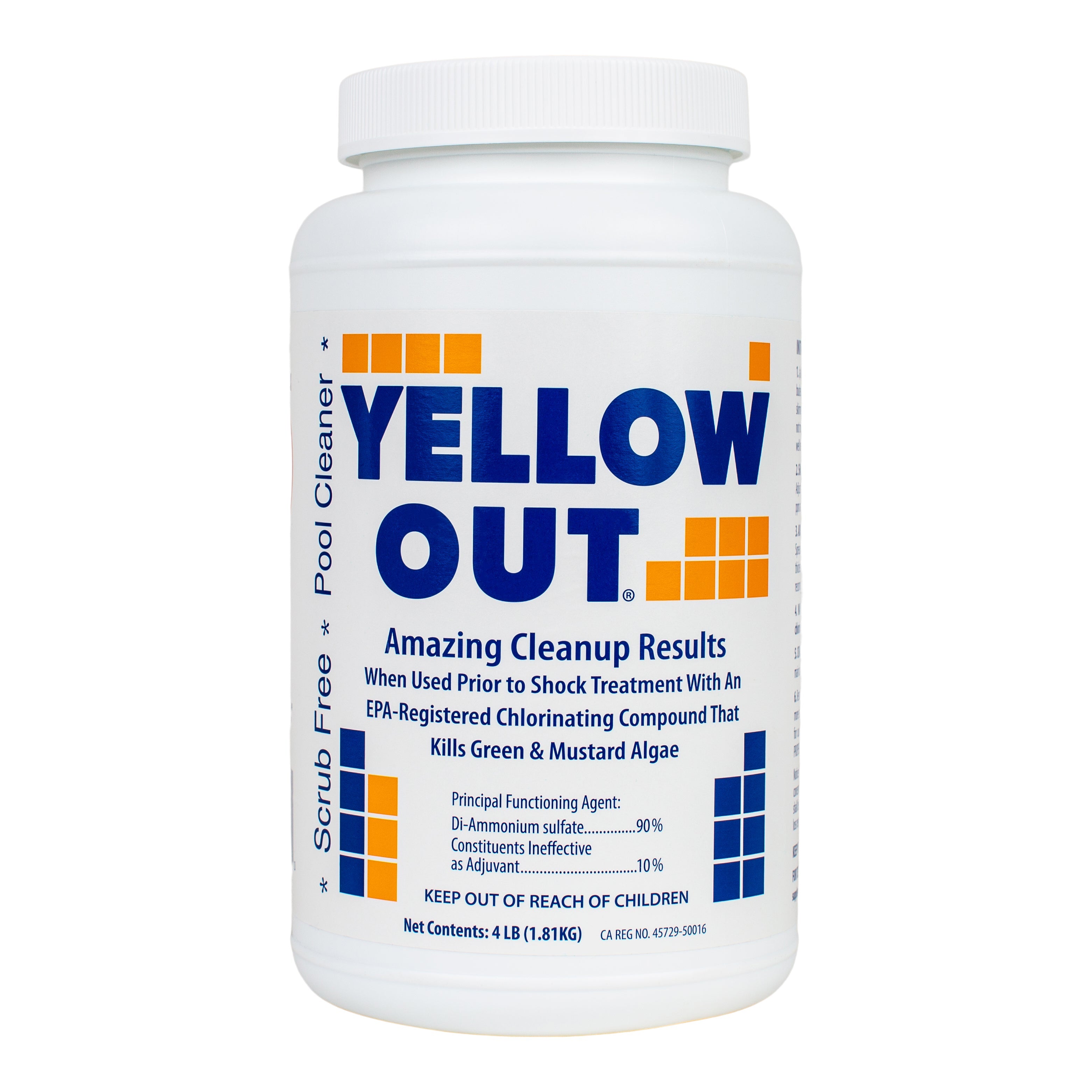 Natural Chemistry Yellow Out Algae Remover for Crystal Clear Pools
