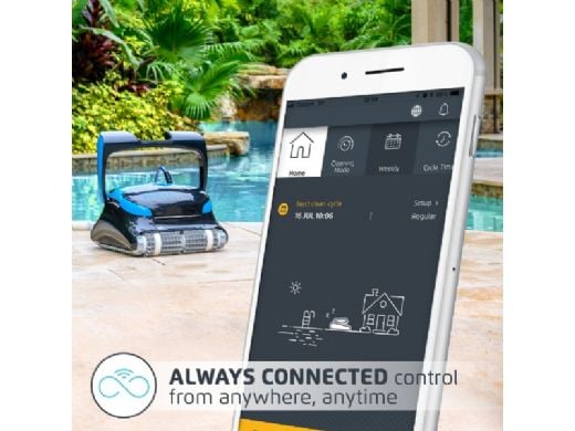 Maytronics Dolphin Nautilus CC Supreme WiFi Connected Robotic Pool Cleaner with Caddy | 99991083-CADDY by Maytronics