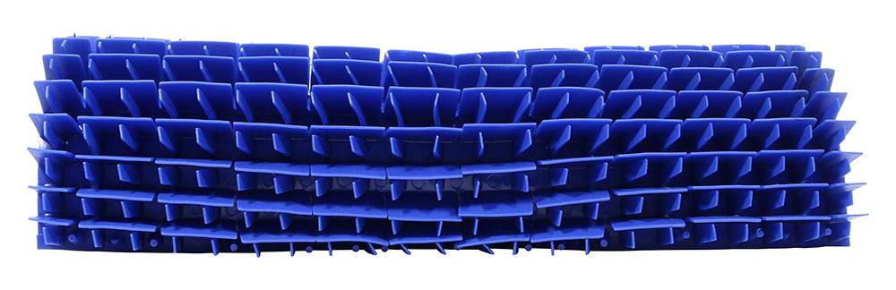 Maytronics Blue PVC Brush For Dolphin 3001 2x2 Heavy Duty