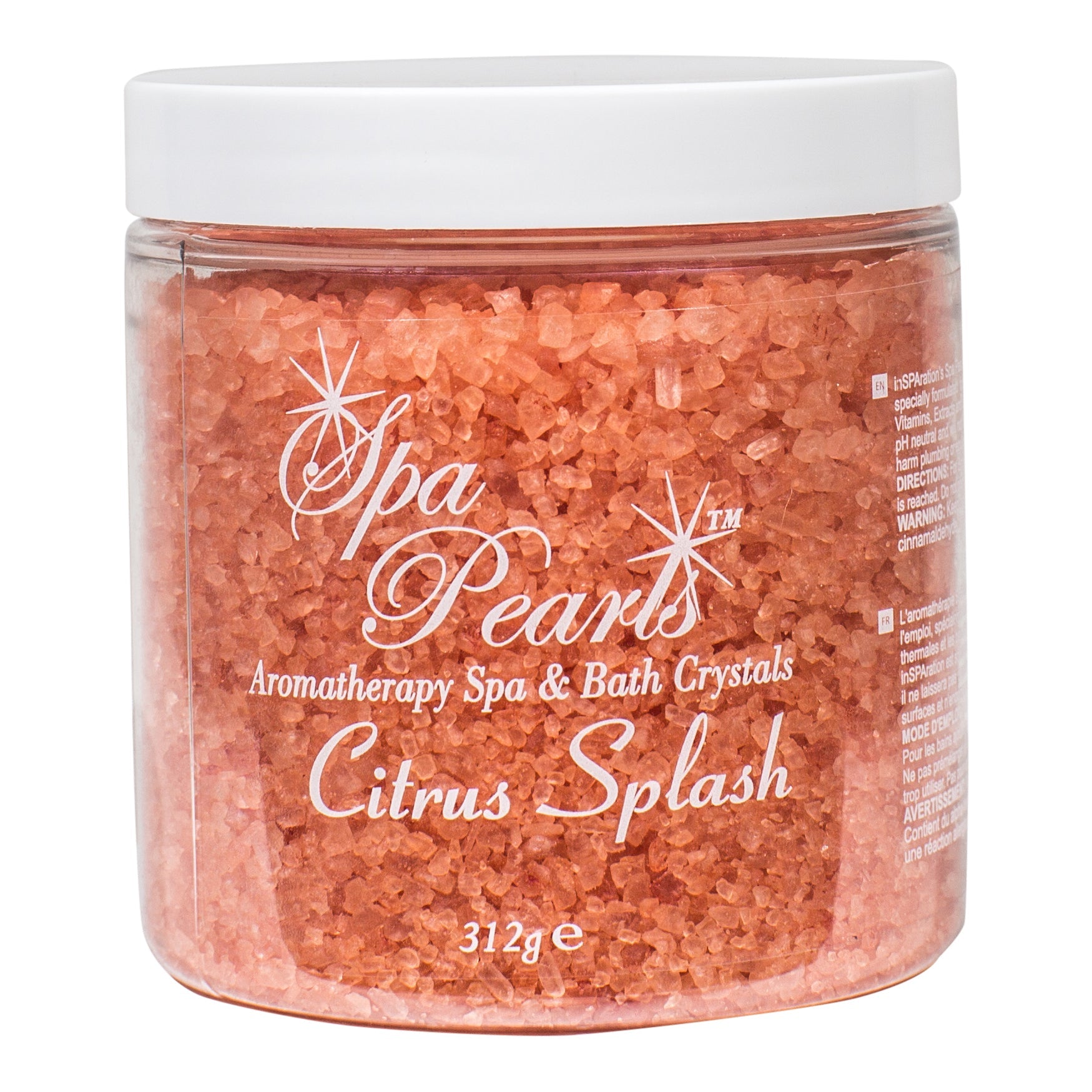 InSPAration Spa Pearls Citrus Splash Aromatherapy Crystals for Relaxation and Soothing Spa Experience
