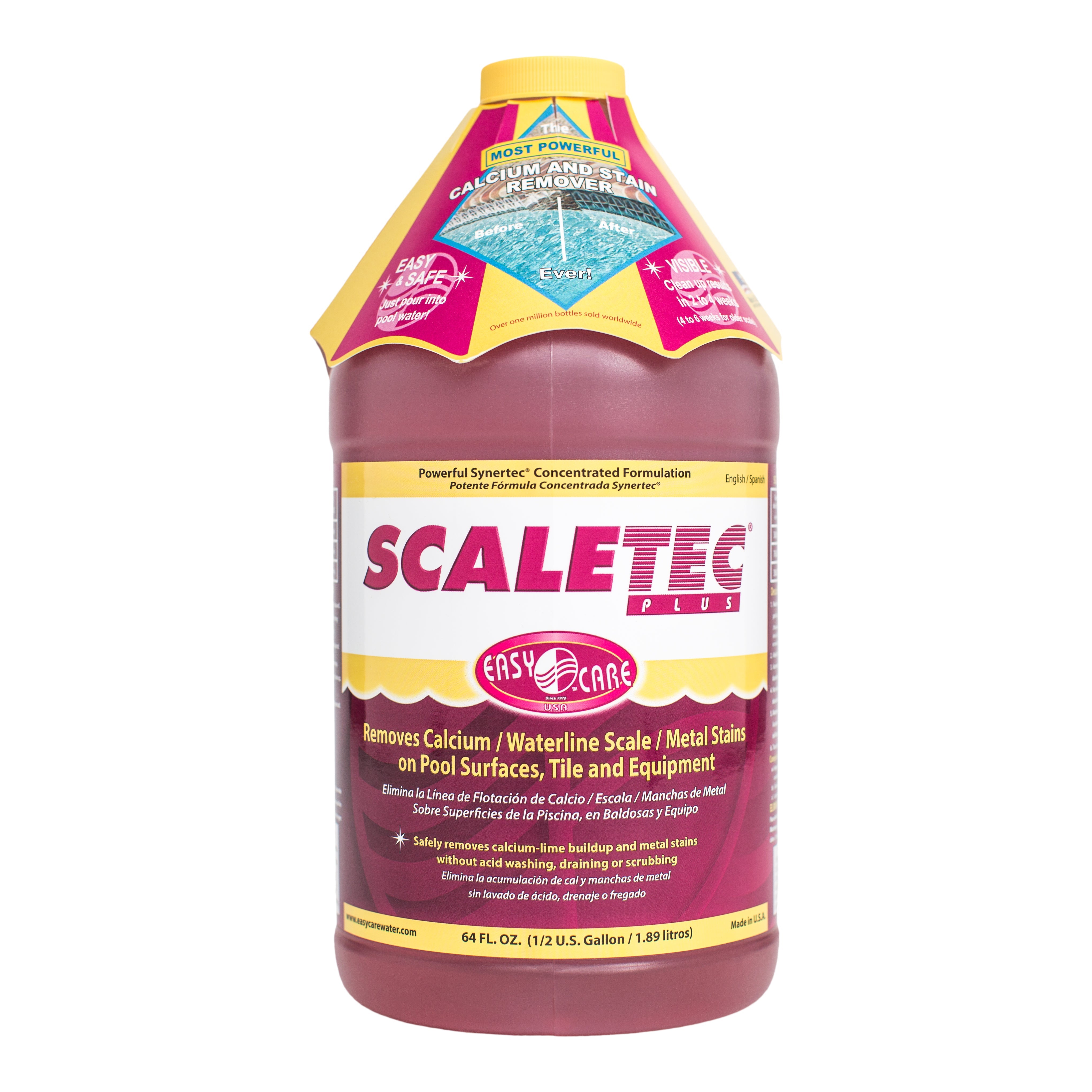 EasyCare Scaletec Plus Multipurpose Stain and Scale Remover for Pools
