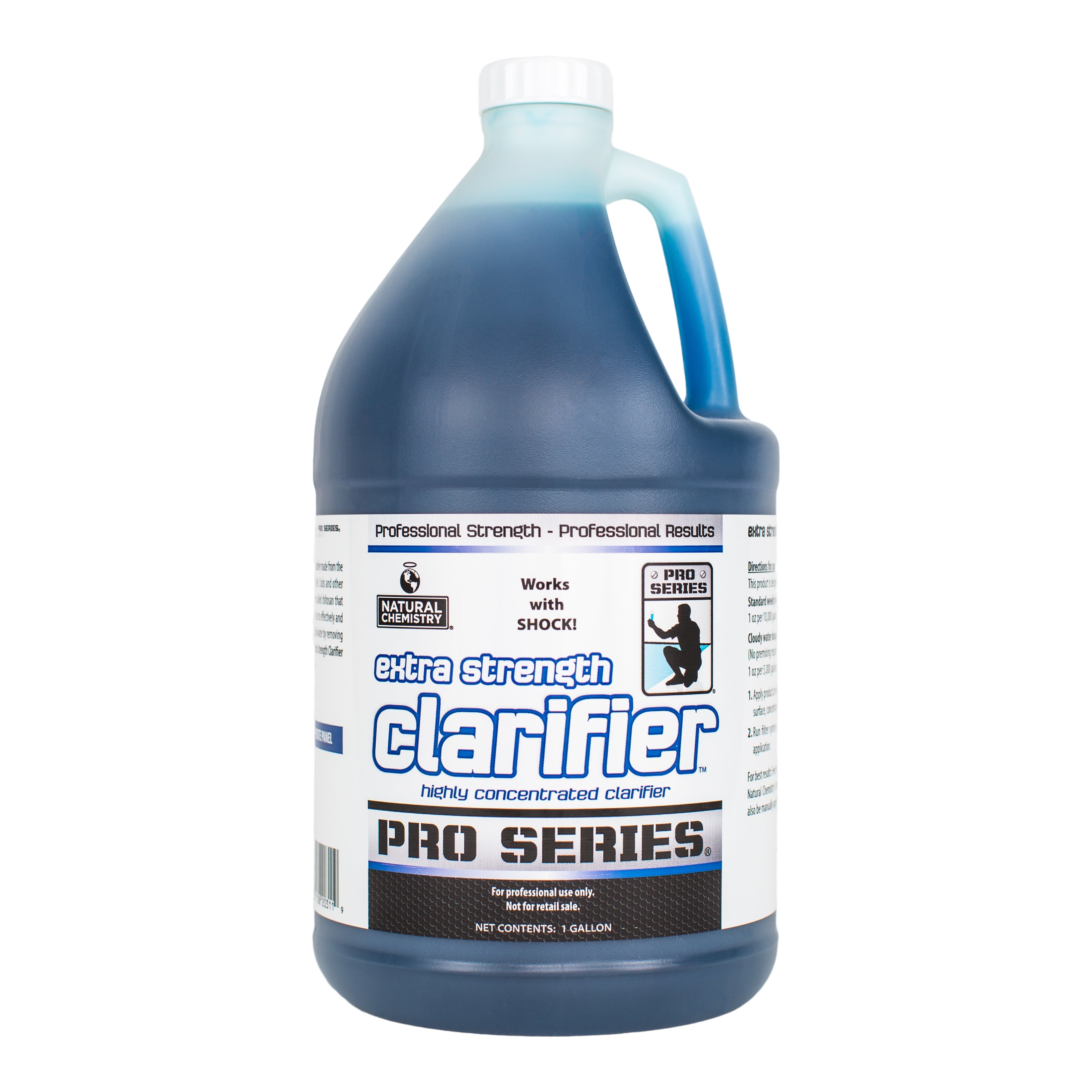 Natural Chemistry Pro Series Extra Strength Clarifier with Chitosan for Crystal Clear Water