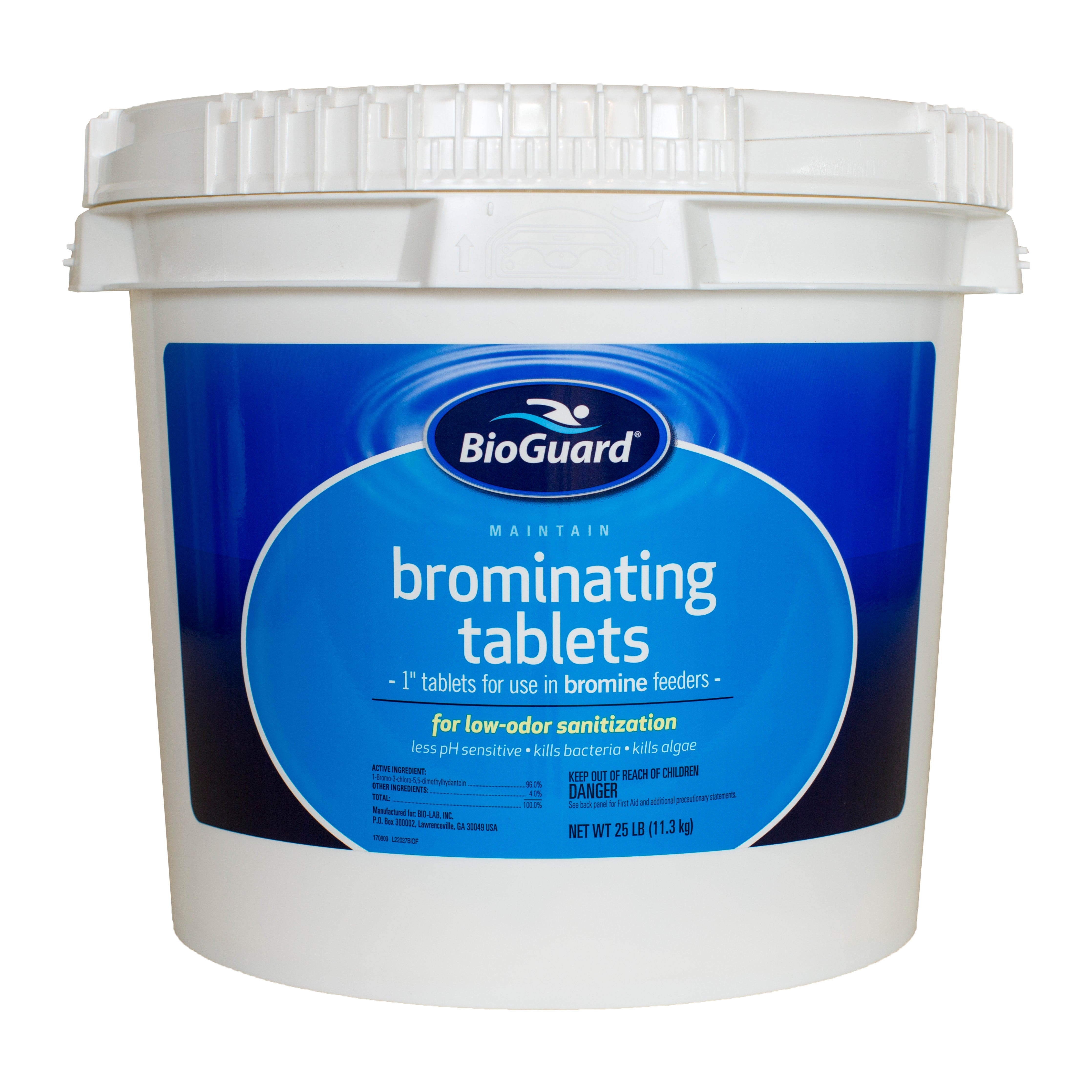 BioGuard Brominating Tablets for Effective Pool Sanitation with Less Odor