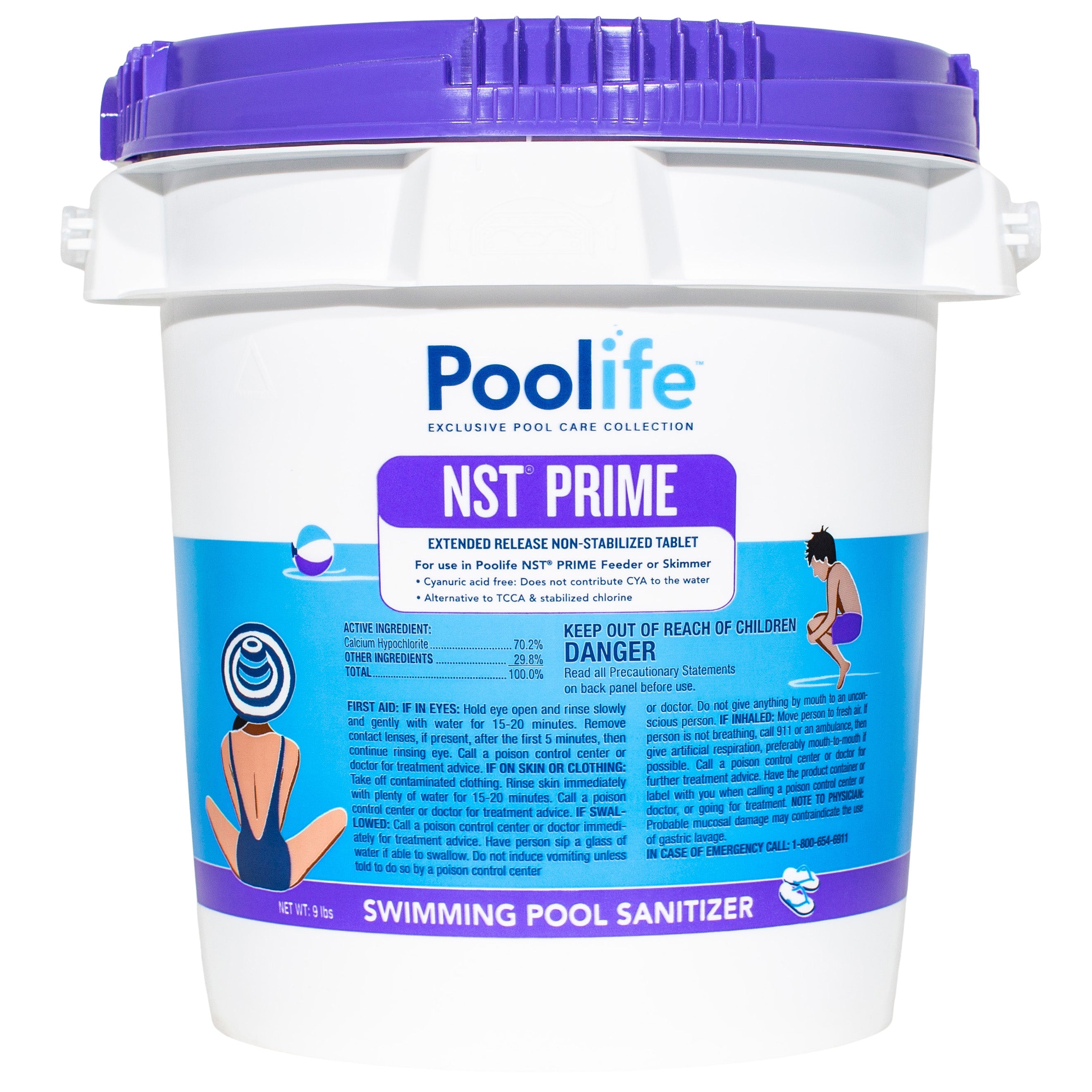 Poolife NST Prime Chlorine Tablets For Balanced Pool Water