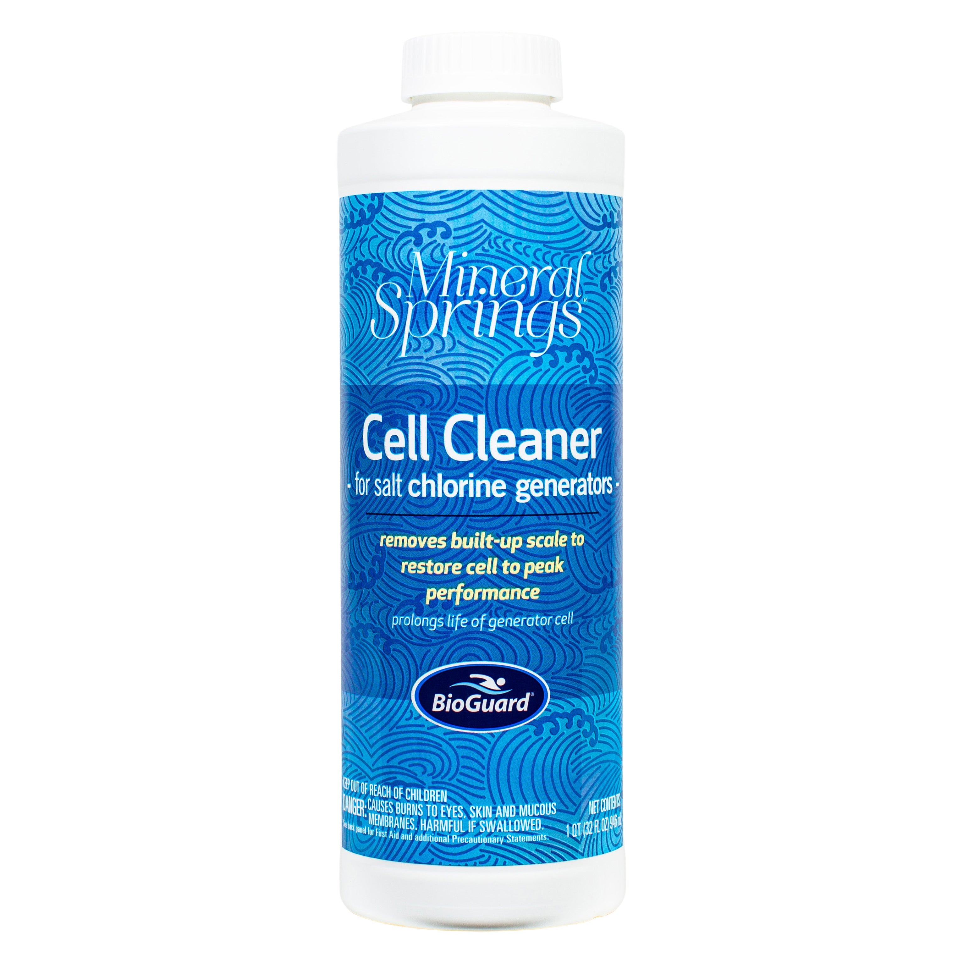 BioGuard Mineral Springs Cell Cleaner for Effective Scale Removal in Saltwater Pools