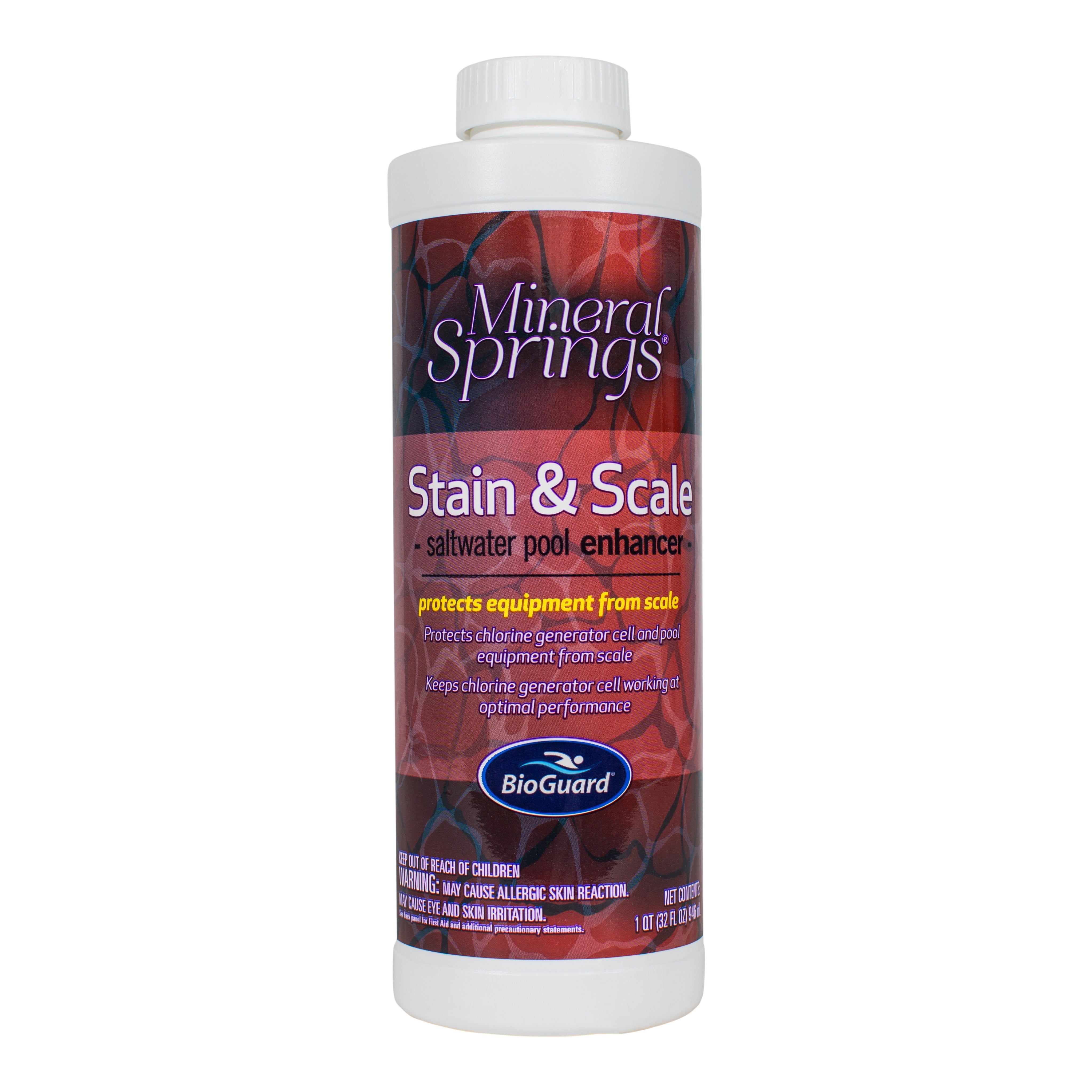 BioGuard Mineral Springs Stain and Scale Treatment for Pool Maintenance