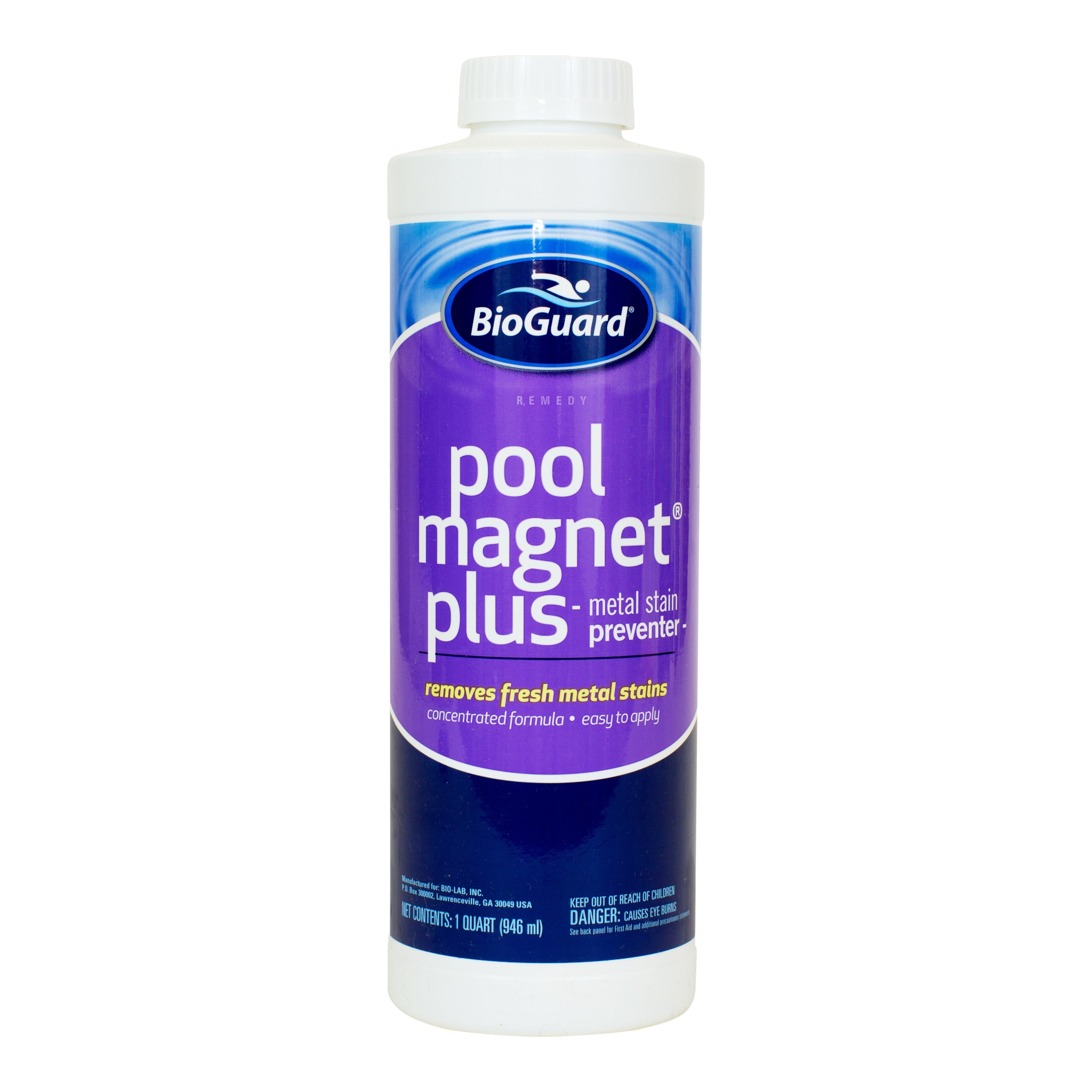 BioGuard Pool Magnet Plus Concentrated Metal Stain Prevention Solution