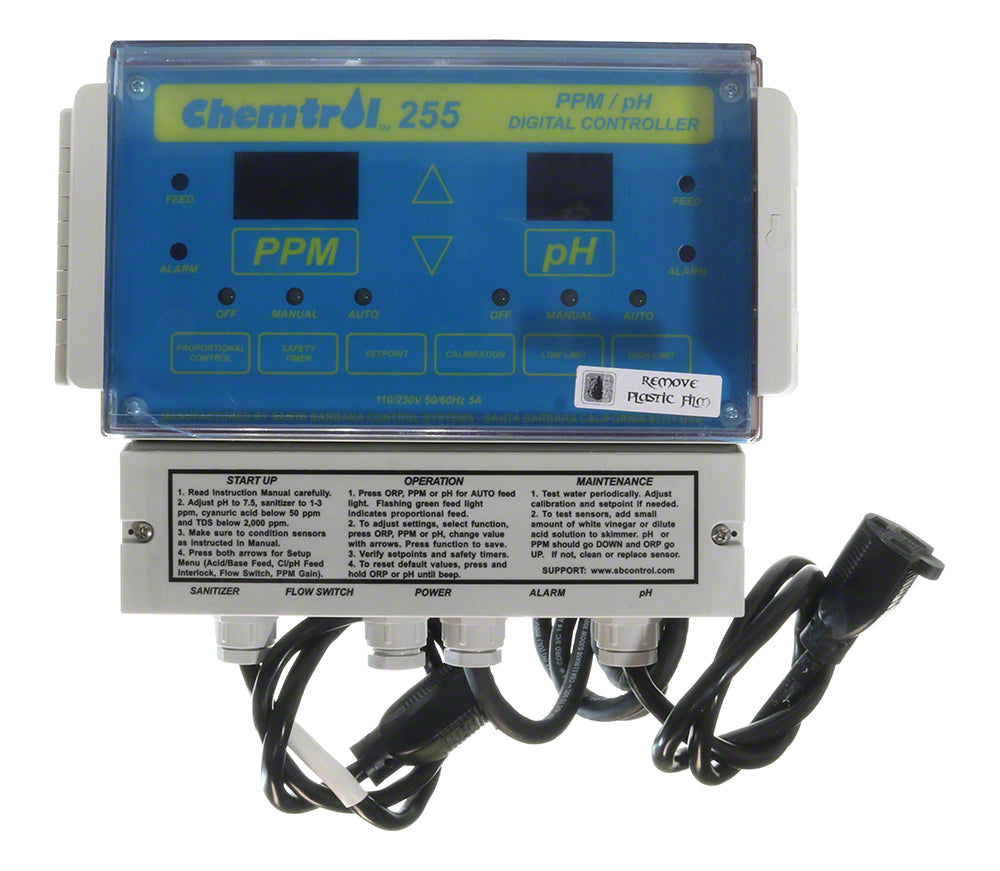 Chemtrol 255 PPM PH Digital Controller For Pool Chlorine