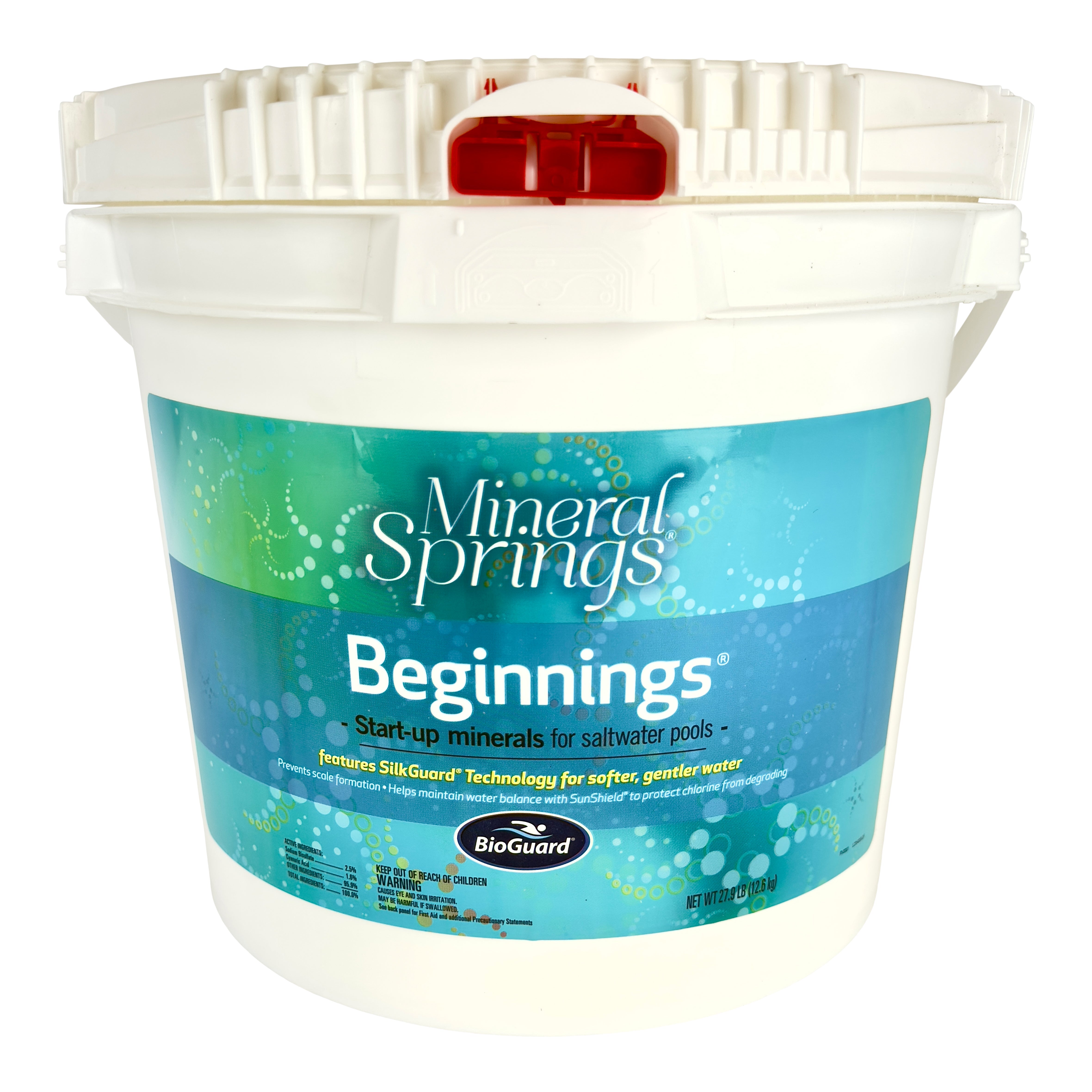 BioGuard Mineral Springs Beginnings Pool Water Sanitizer in Bucket