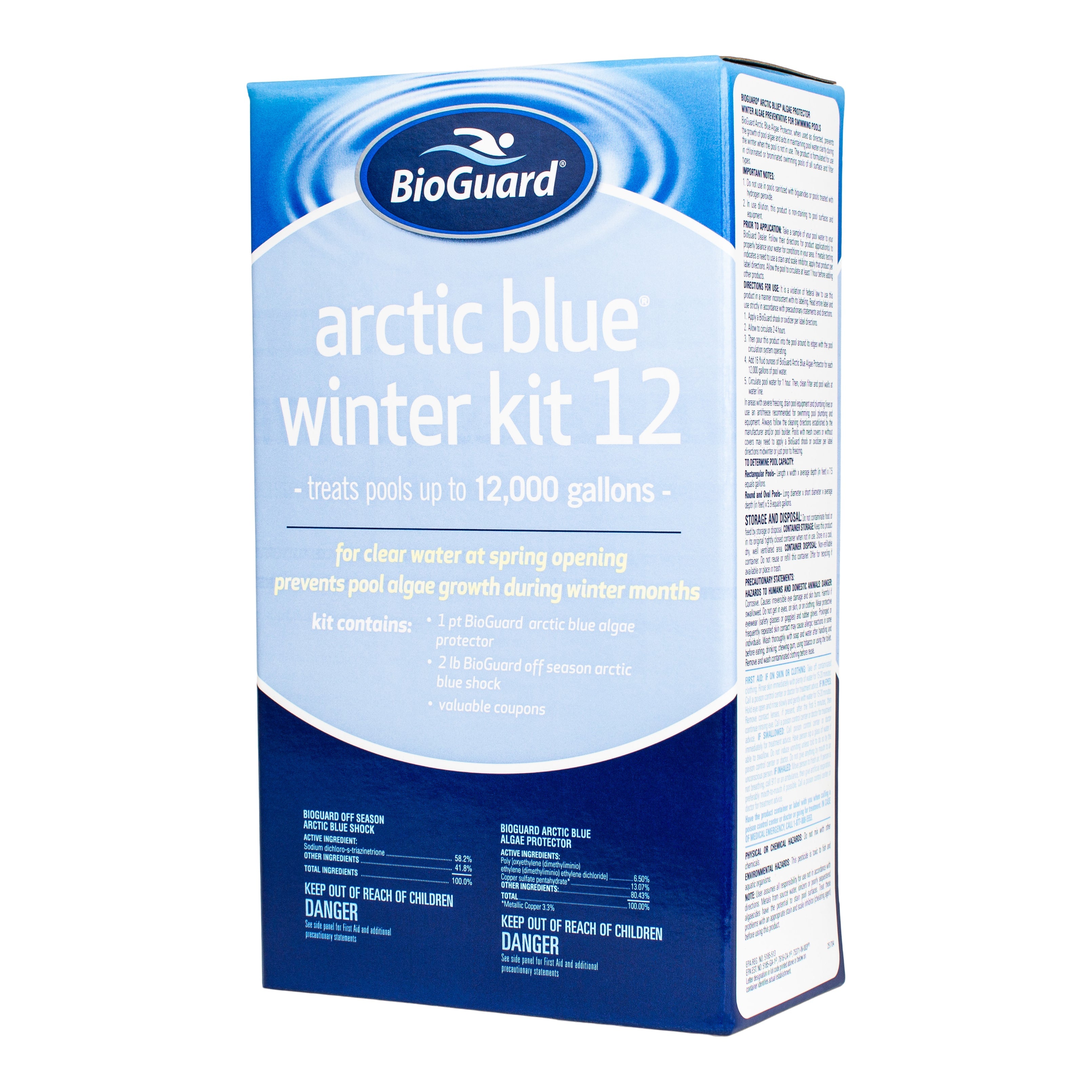 BioGuard Arctic Blue Winter Pool Protection Kit