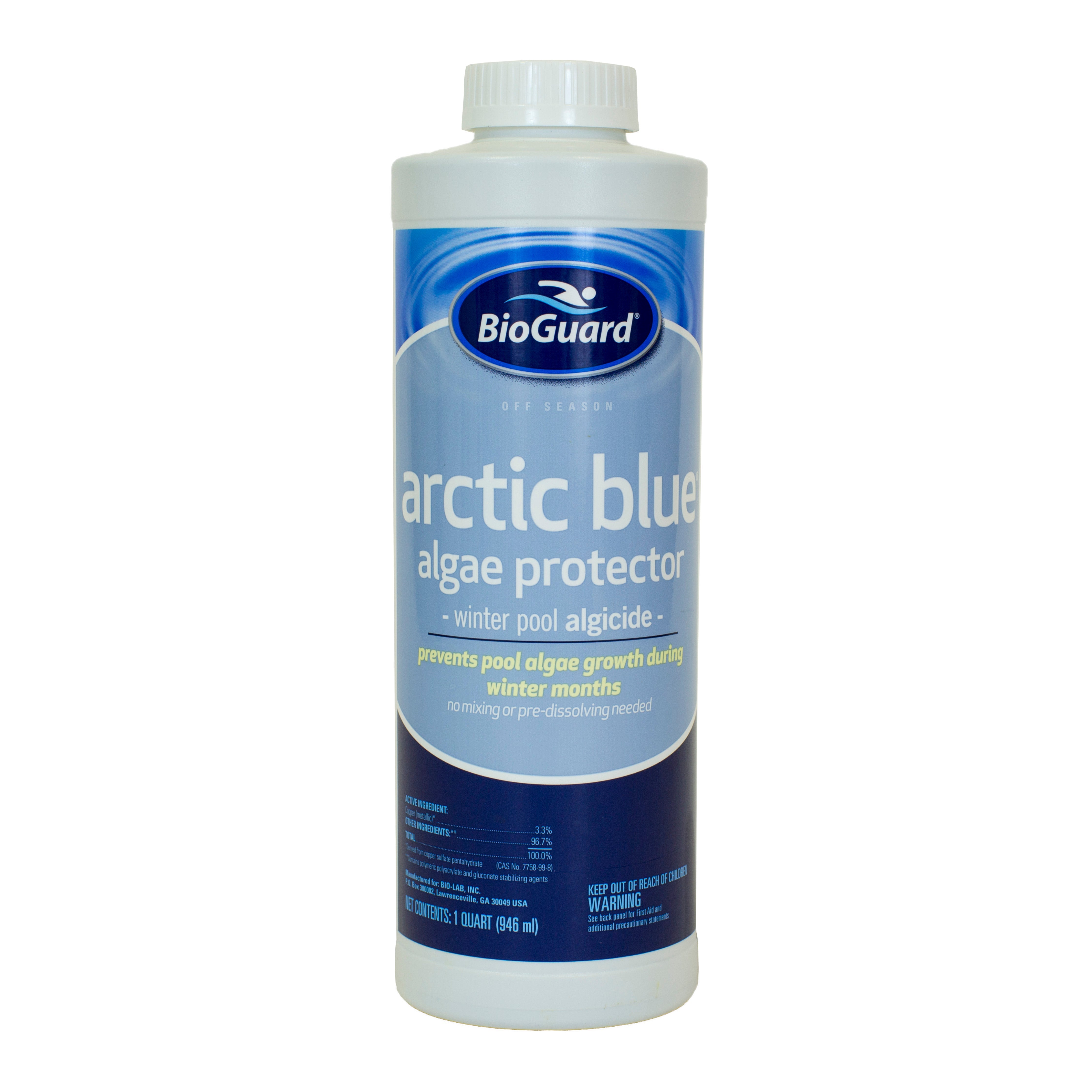BioGuard Arctic Blue Algae Protector for Winter Pool Maintenance and Clarity