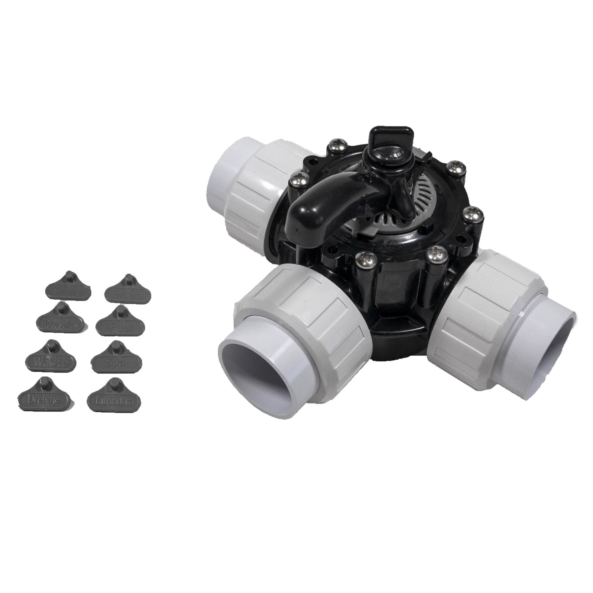 CMP HydroSeal 3-Way Diverter Valve 1.5" - 25923-154-000 by Custom Molded Products