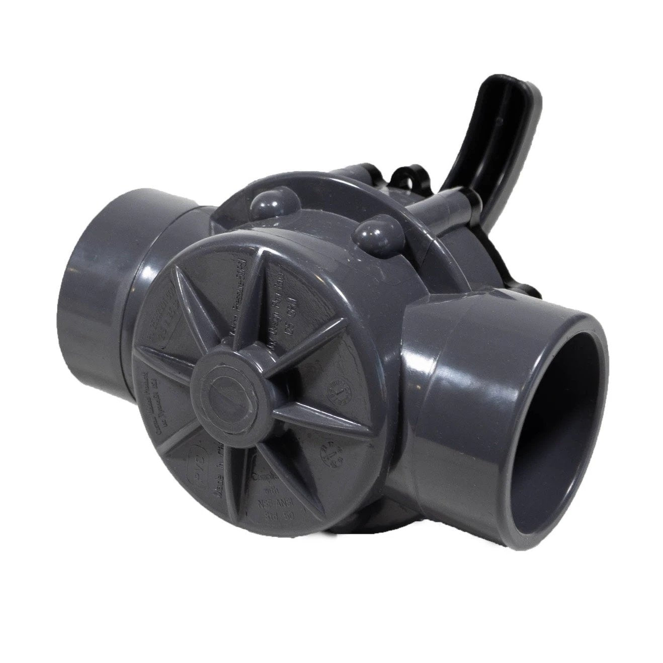 CMP HydroSeal 2-Way Diverter Valve 2" X 2.5" - 25932-201-000 by Custom Molded Products