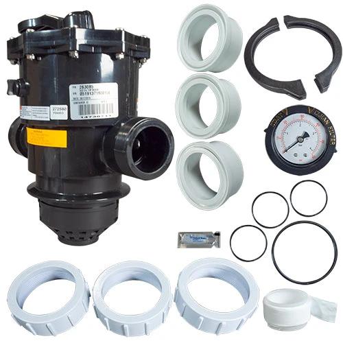 Pentair Valve with Unions 262525 by Pentair