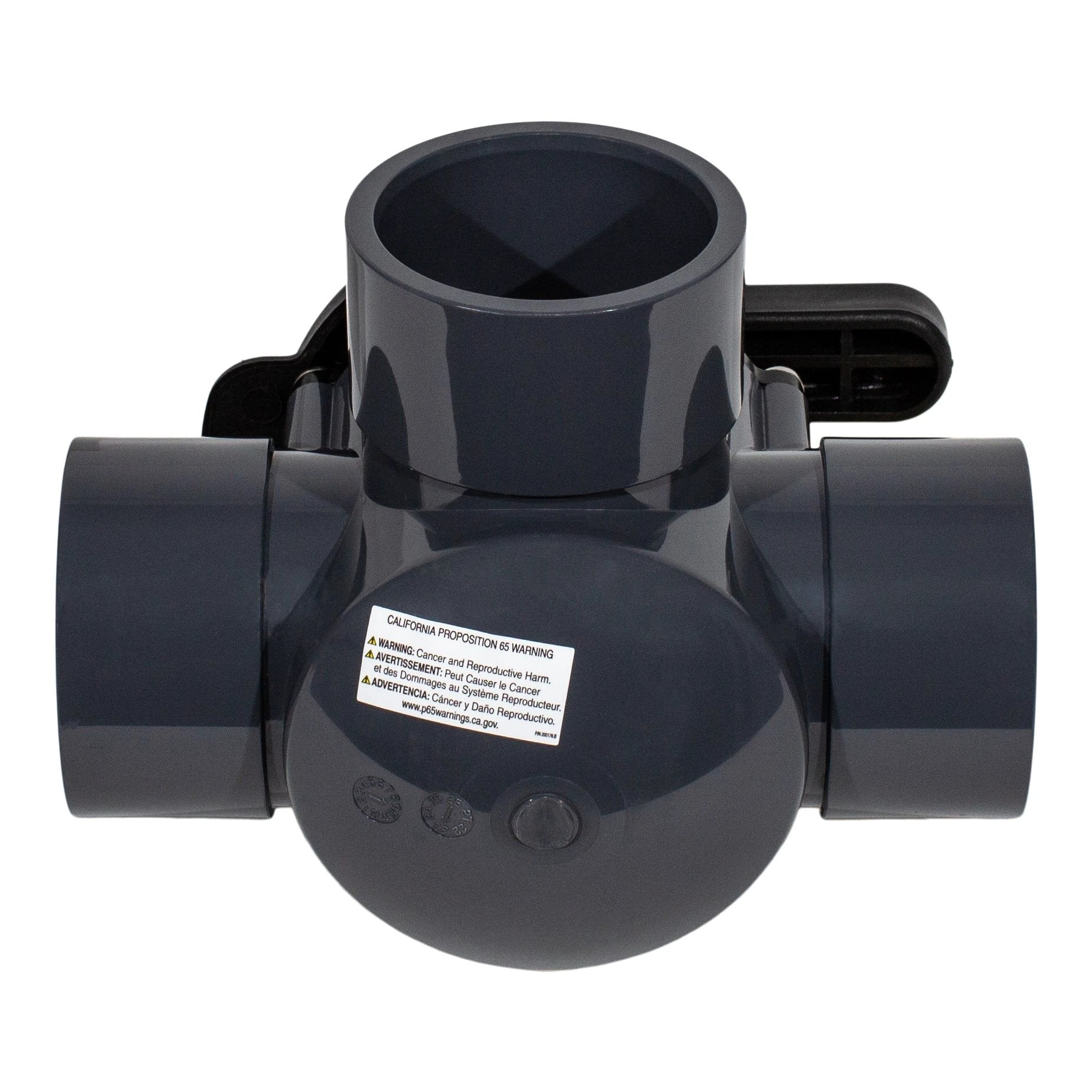Pentair 263028 3 Way PVC Valve 2 Inch Slip To Slip Connections 150 PSI by Pentair