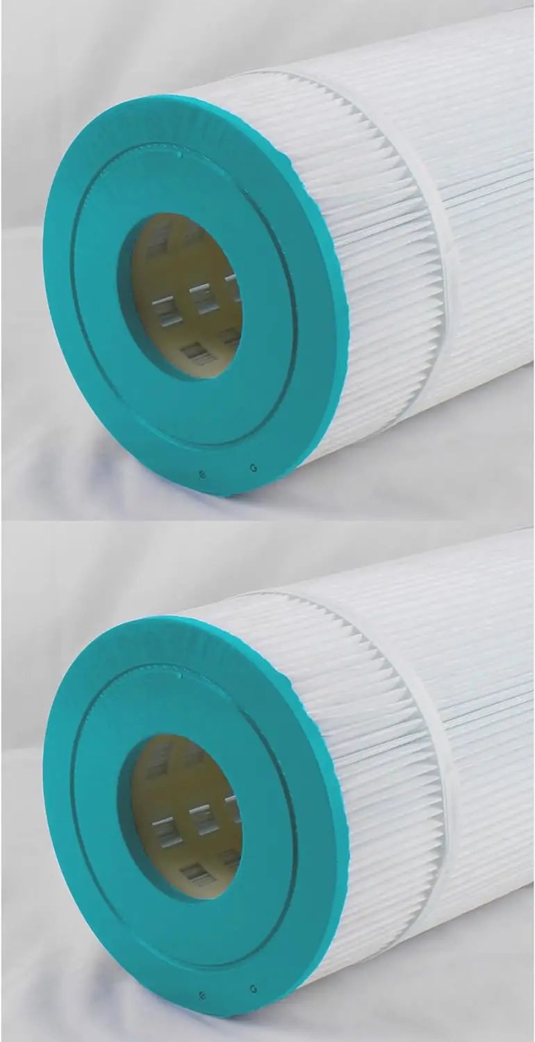 4 Pack HF7482-04P Platinum Purple Pool Filter Cartridge - Replacement for Pleatco PJAN145, Unicel C-7482, Filbur FC-0820, Jandy Industries CL580, CV580 by Hurricane Pool Filters