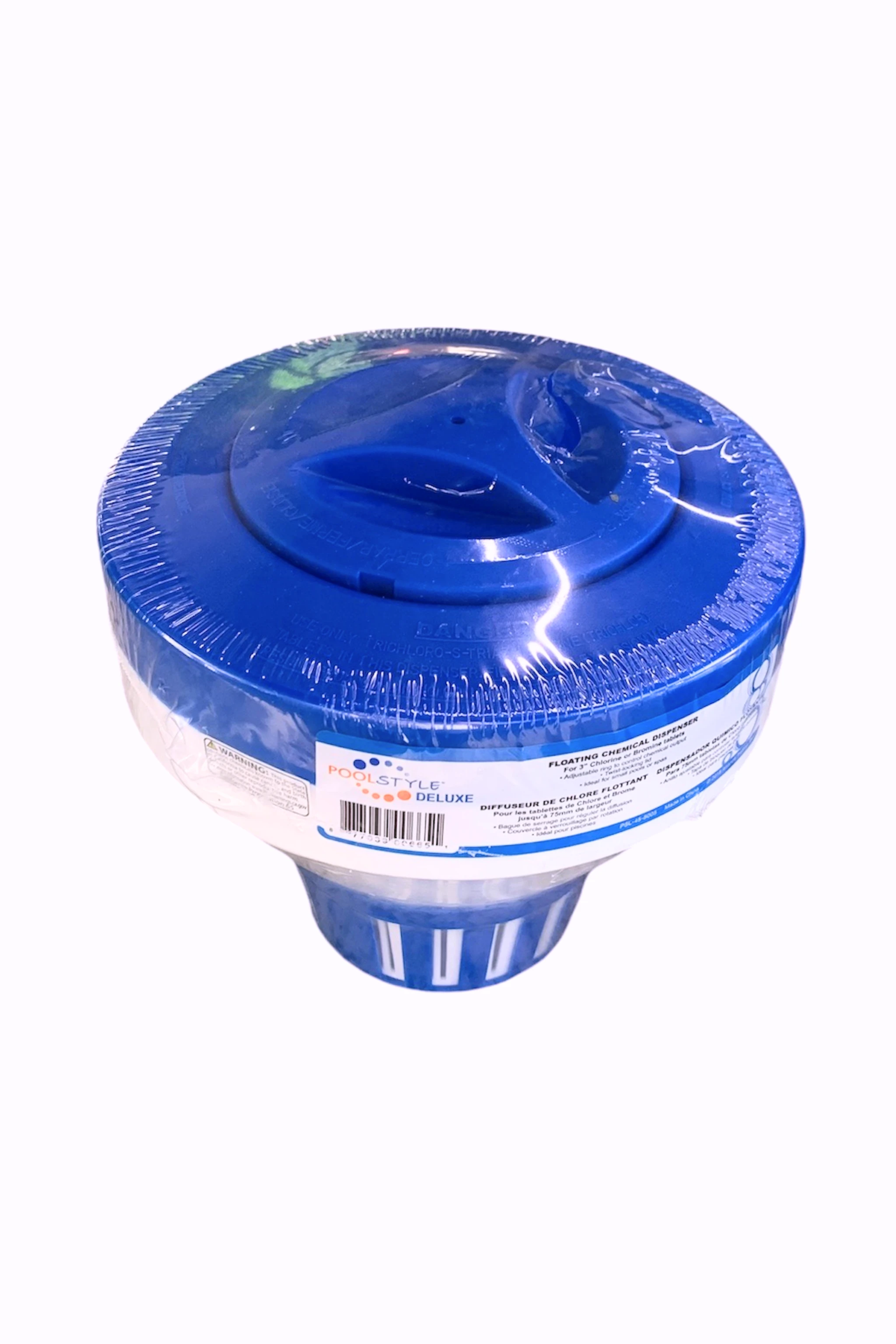 POOLSTYLE Large Float Dispenser, 3" Tabs, Chlorinator by Poolstyle
