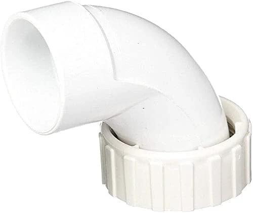 Waterway Plastics 2" Union Nut x 2" S Sweep 90-Degree Sweep Pump Union 400-5800 by Waterway