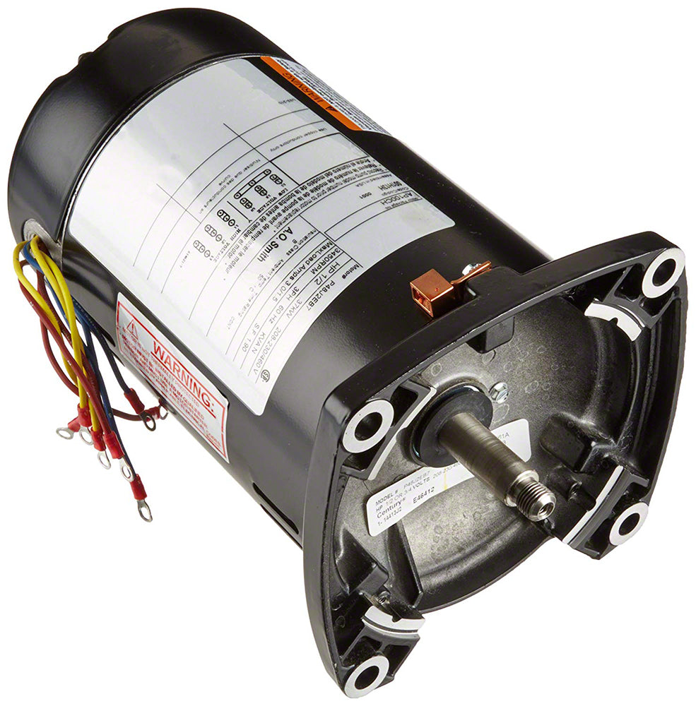 3 HP Pool Spa Pump Motor Square Flange 56Y 3-Phase Premium