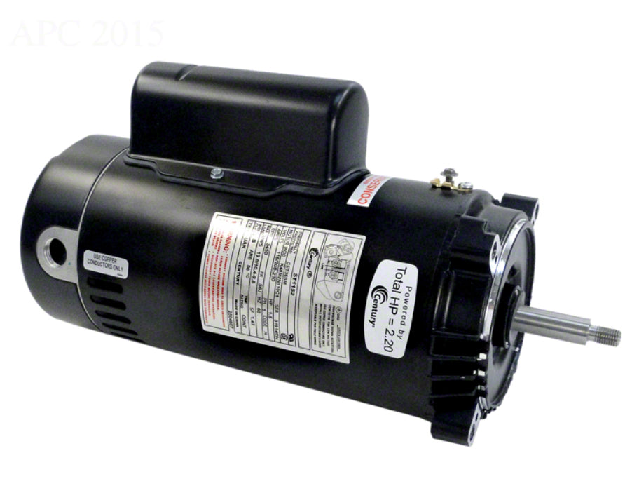 2 HP Pump Motor 56J Frame 1 Speed 208 230 Volts Full Rated
