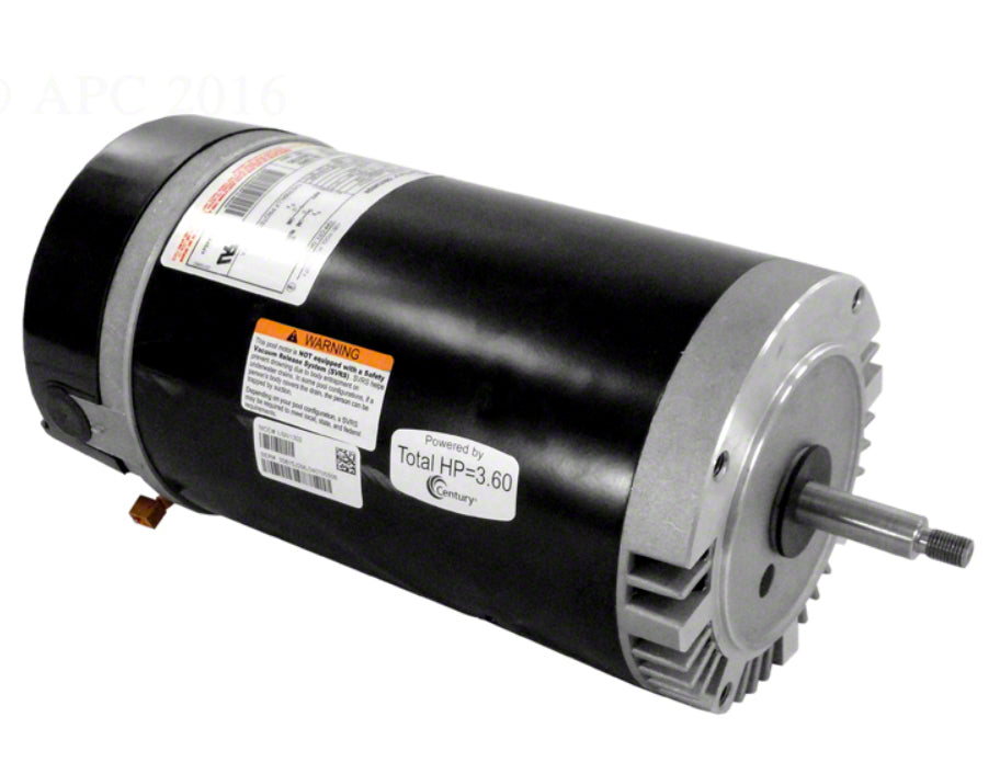 Regal Century 3 HP Pump Motor 56J Frame 1 Phase 230V