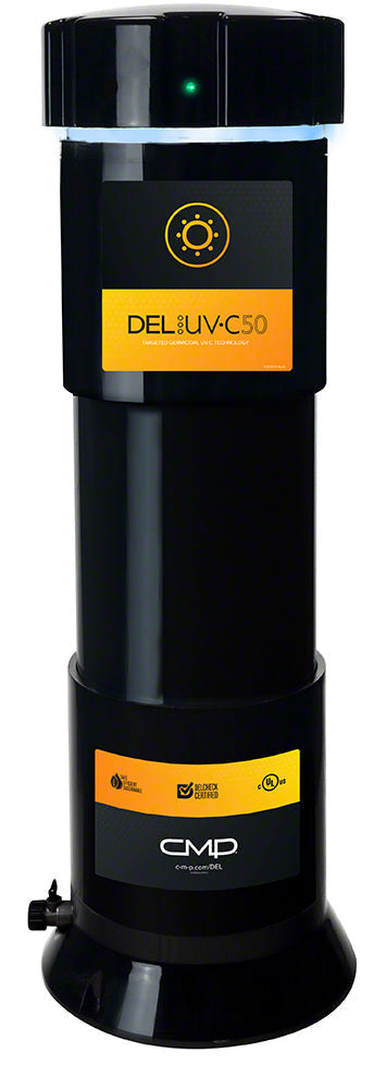 DEL UVC 50 High Flow Pool Sanitizer 120V For 50000 Gal