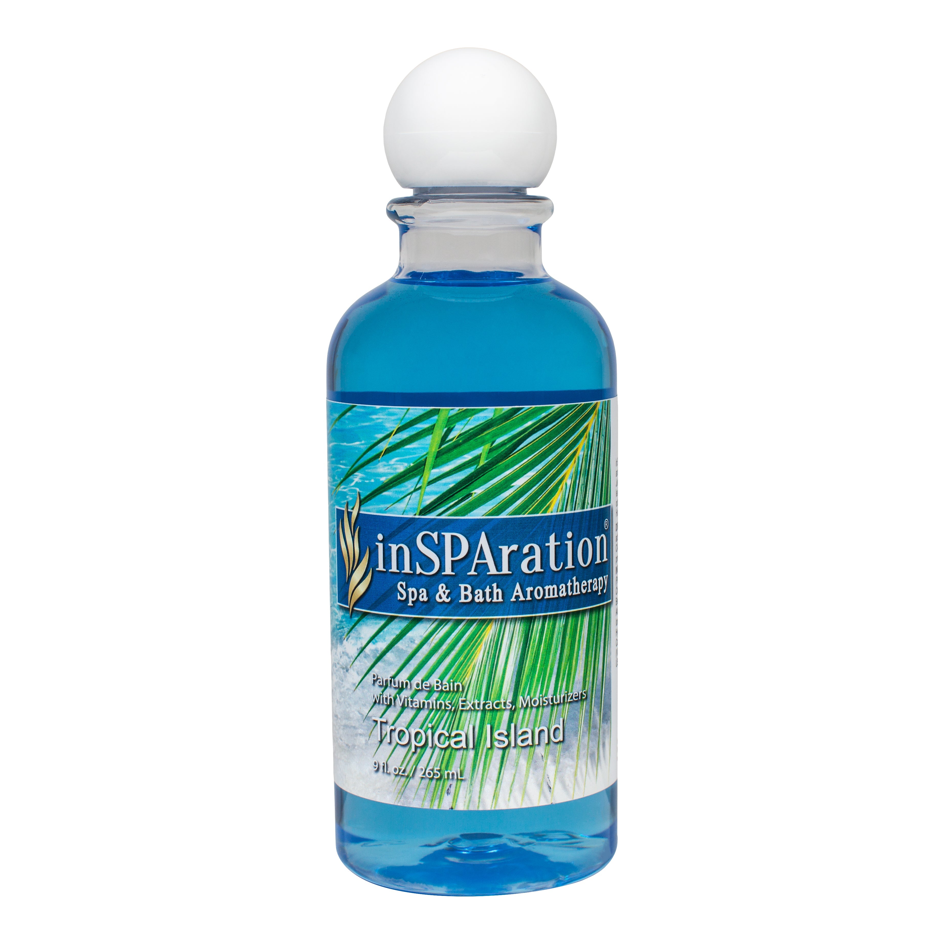 InSPAration Tropical Island Aromatherapy Spa Enhancer for Relaxation and Muscle Relief