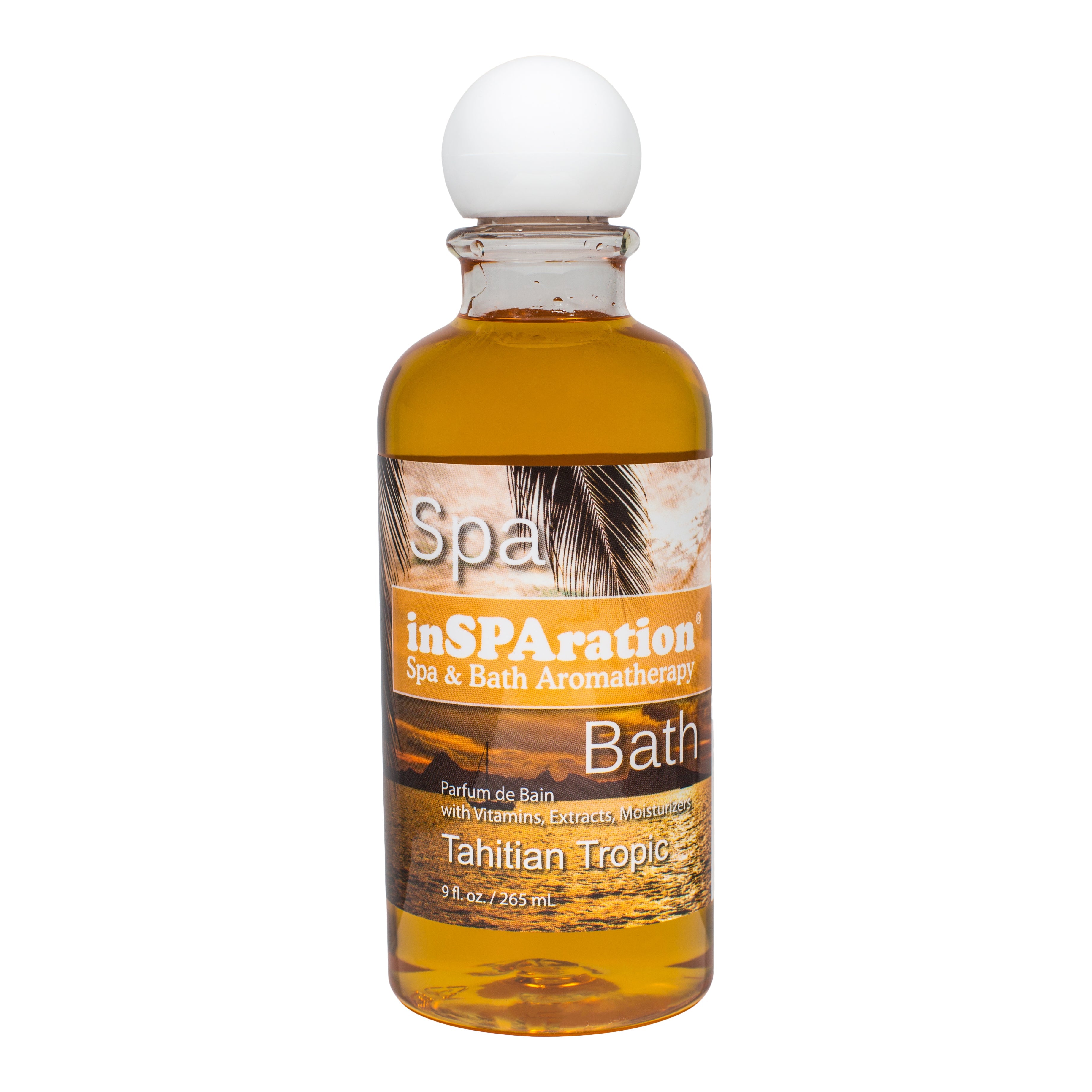InSPAration Tahitian Tropic Aromatherapy Spa Enhancer with Moisturizers for Ultimate Skin Hydration