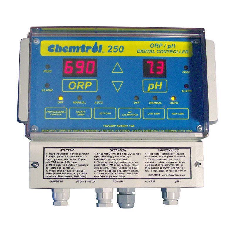 Chemtrol 250 ORP Ph Digital Controller For Pools And Spas