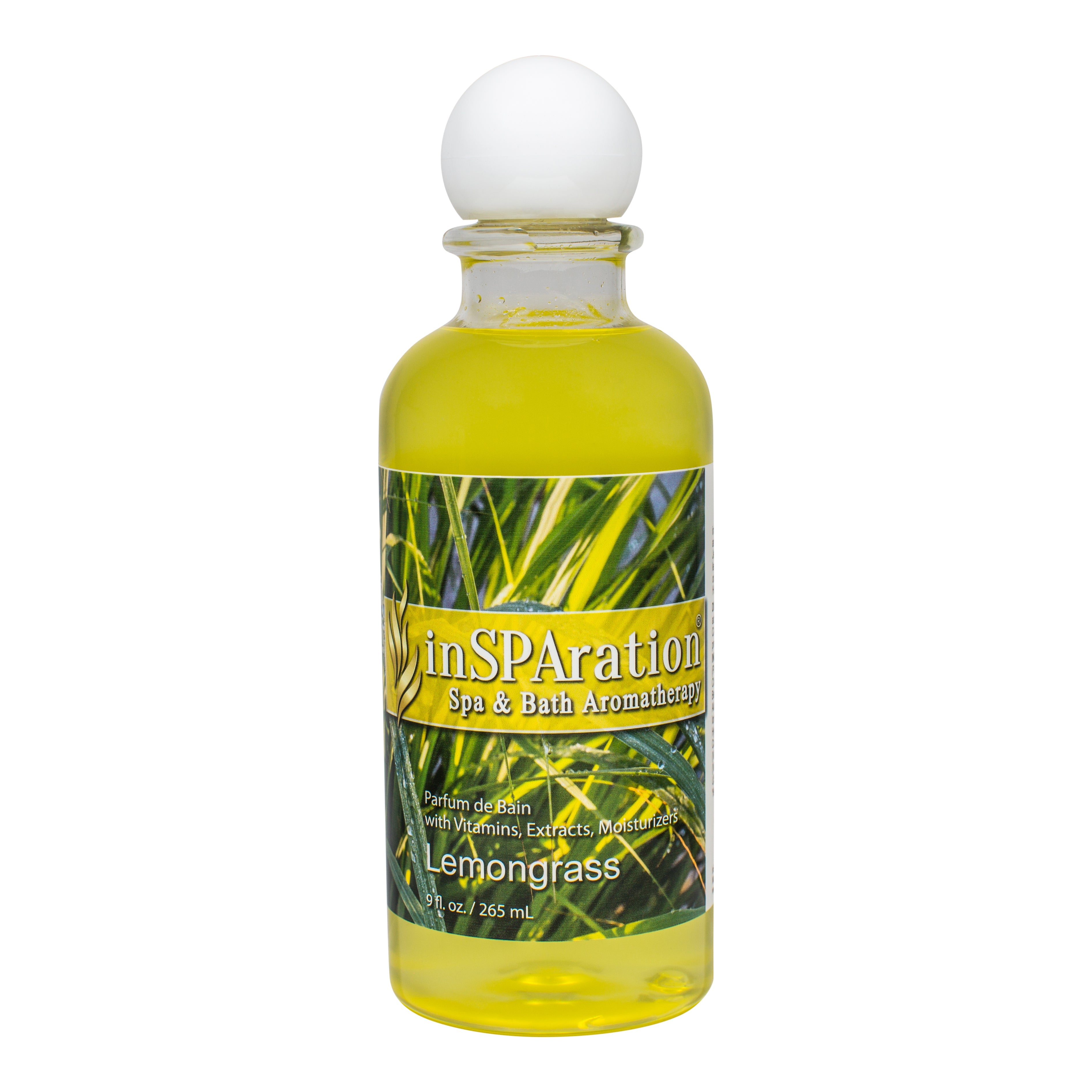 InSPAration Lemongrass Aromatherapy Spa Enhancer for Relaxation and Refreshing Scents