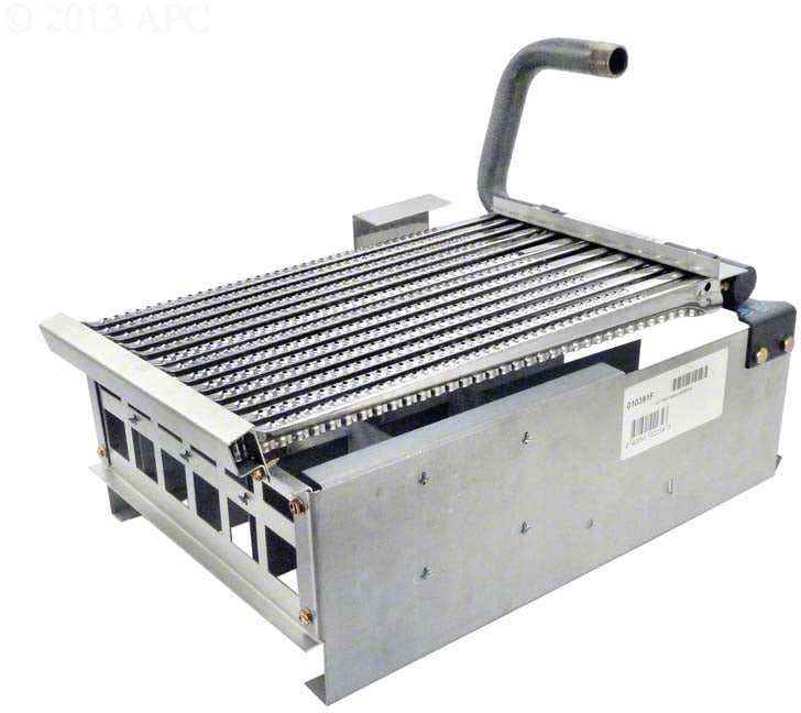 Raypak 206A Replacement Burner Tray With Burners Sea Level