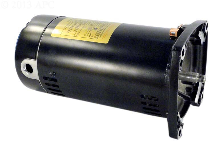 Three Quarter HP Pump Motor 48Y Square Flange 115 230V