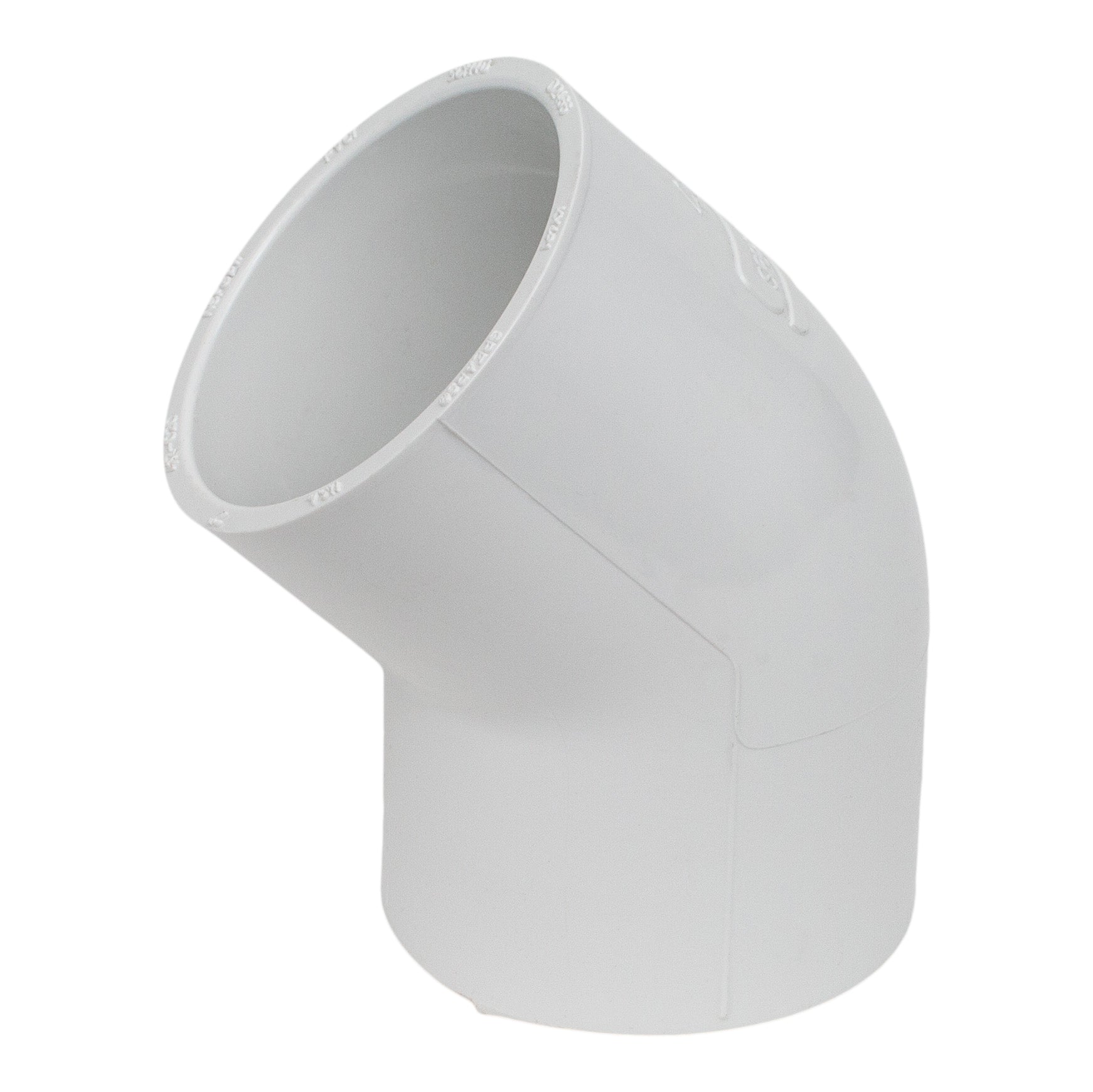 WestLake Pipe & Fittings 417020 PVC 45 Degree Elbow Replacement Part for Pool Plumbing Sch40